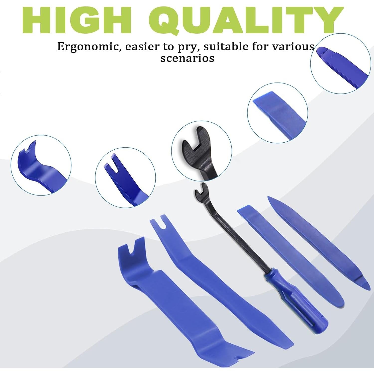 Kit de Herramientas de Eliminación de Molduras YUMITATA 5 Piezas