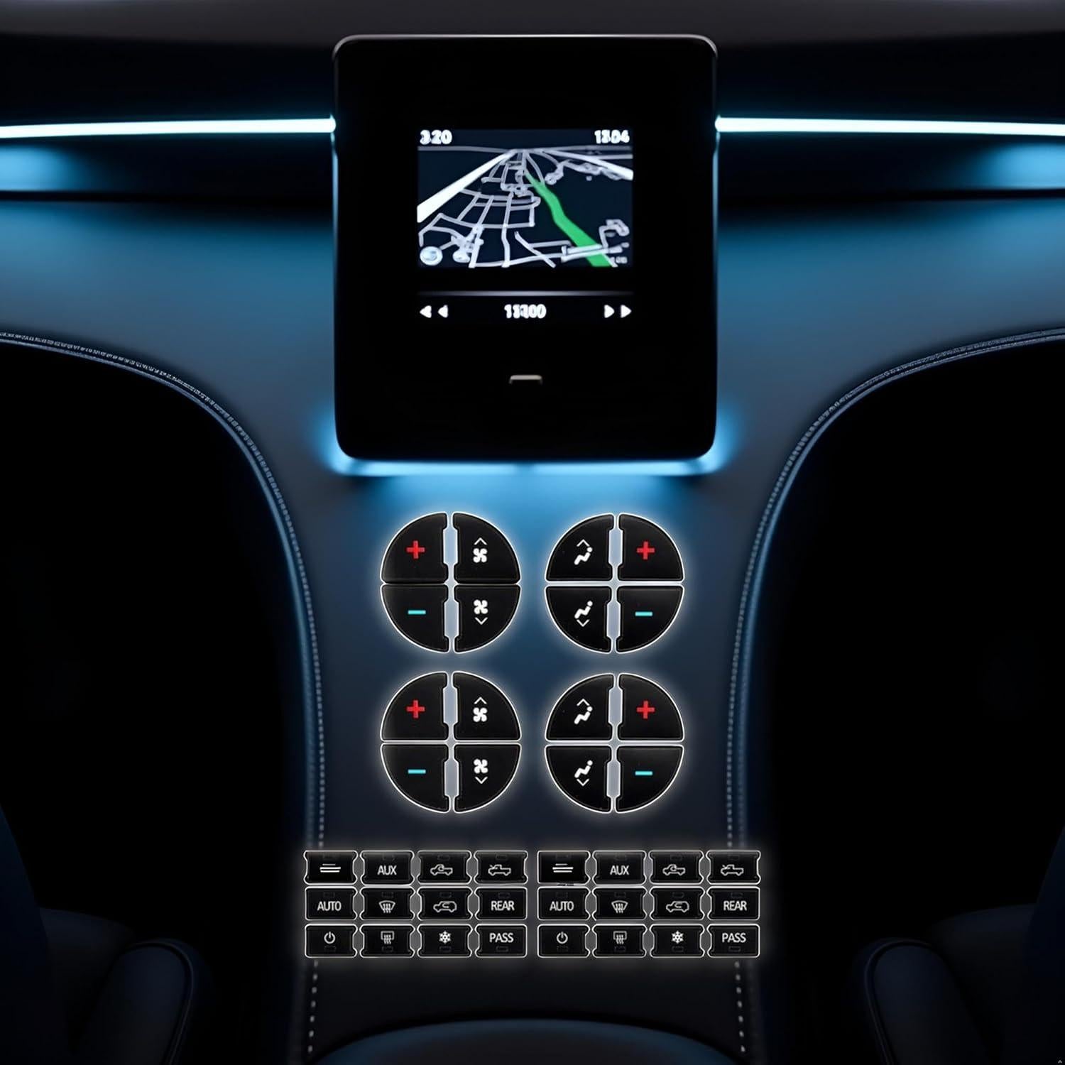 Kit de Reparación de Botones de A/C Galepromot - 2 Piezas