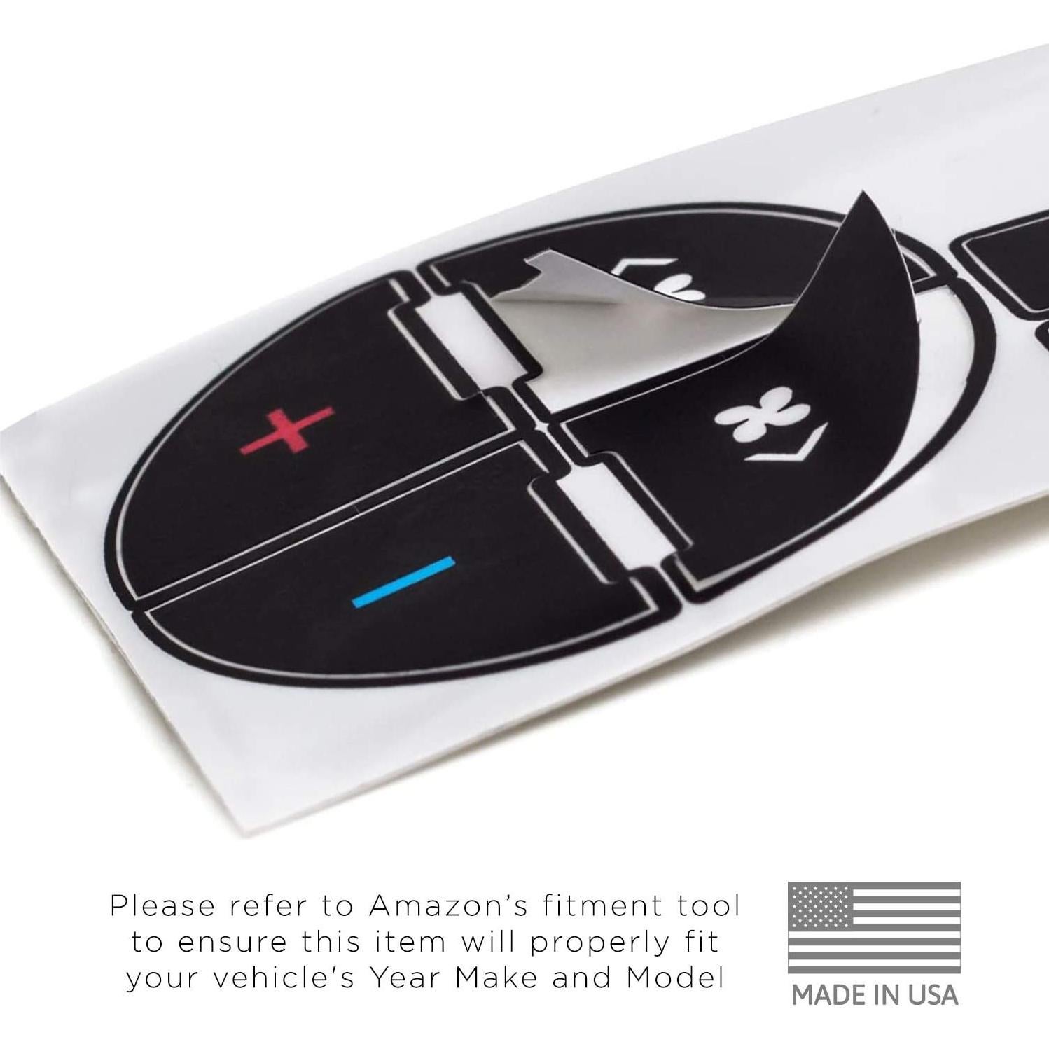 Kit de Reparación de Botones de A/C OxGord - Compatible GM 2007-2014