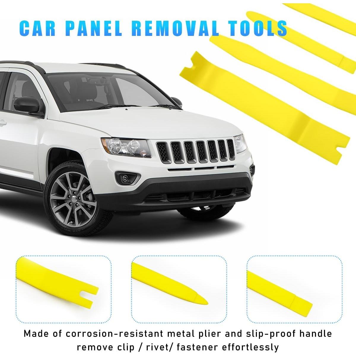 Kit de Herramientas de Eliminación de Molduras de Auto Ohleats 5PCS