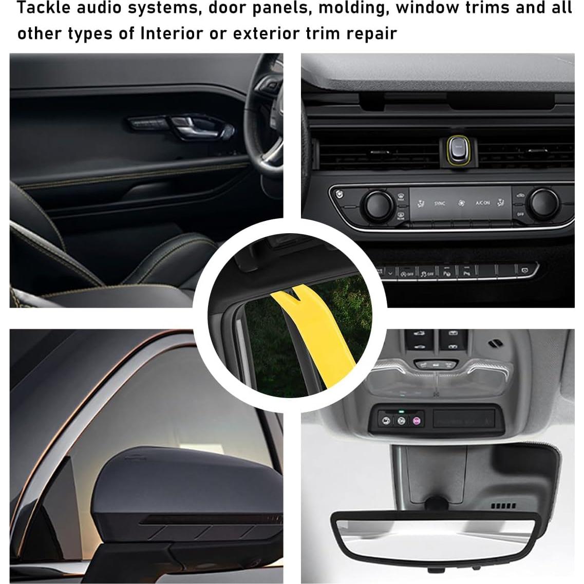 Kit de Herramientas de Eliminación de Molduras de Auto Ohleats 5PCS