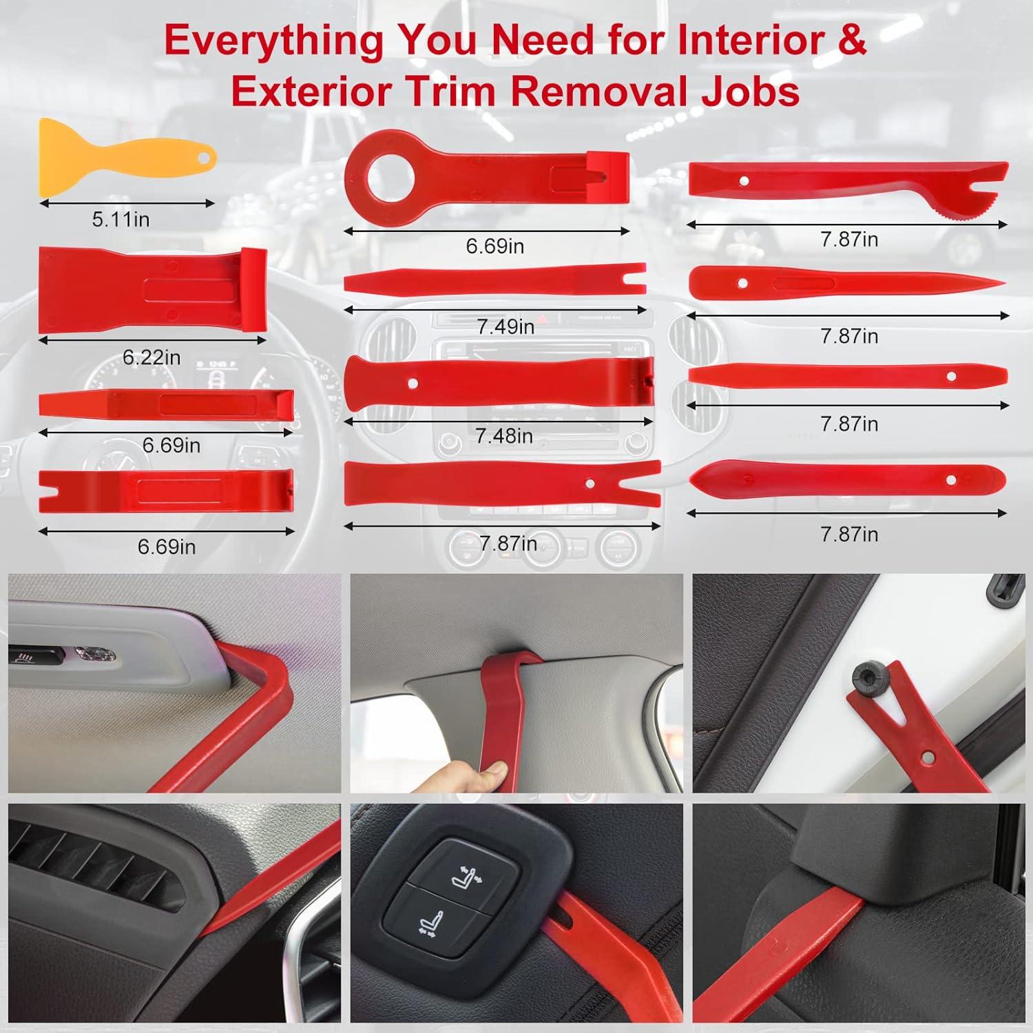 Kit de herramientas de extracción de molduras 330 piezas Hochferr