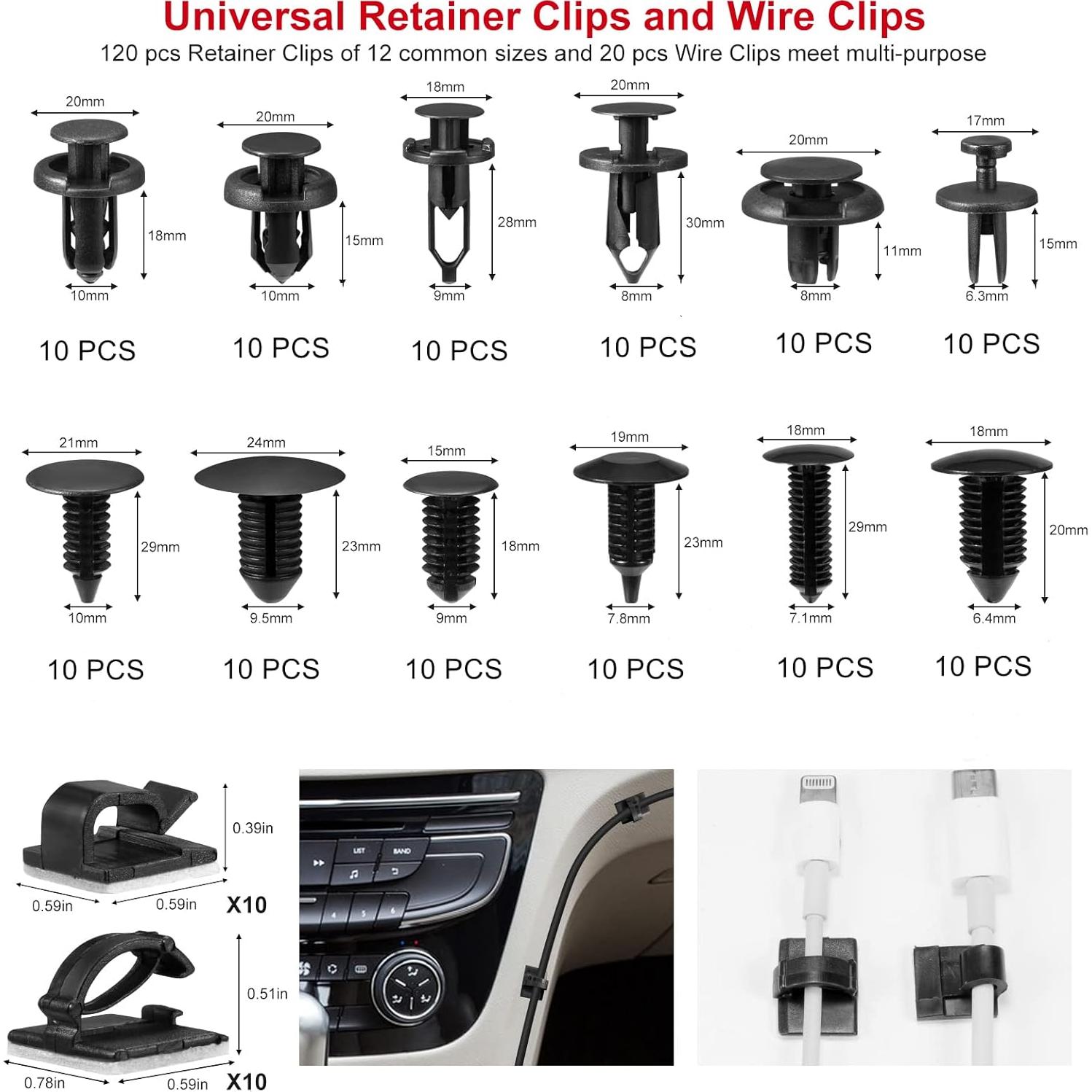 Kit de herramientas de extracción de molduras 330 piezas Hochferr