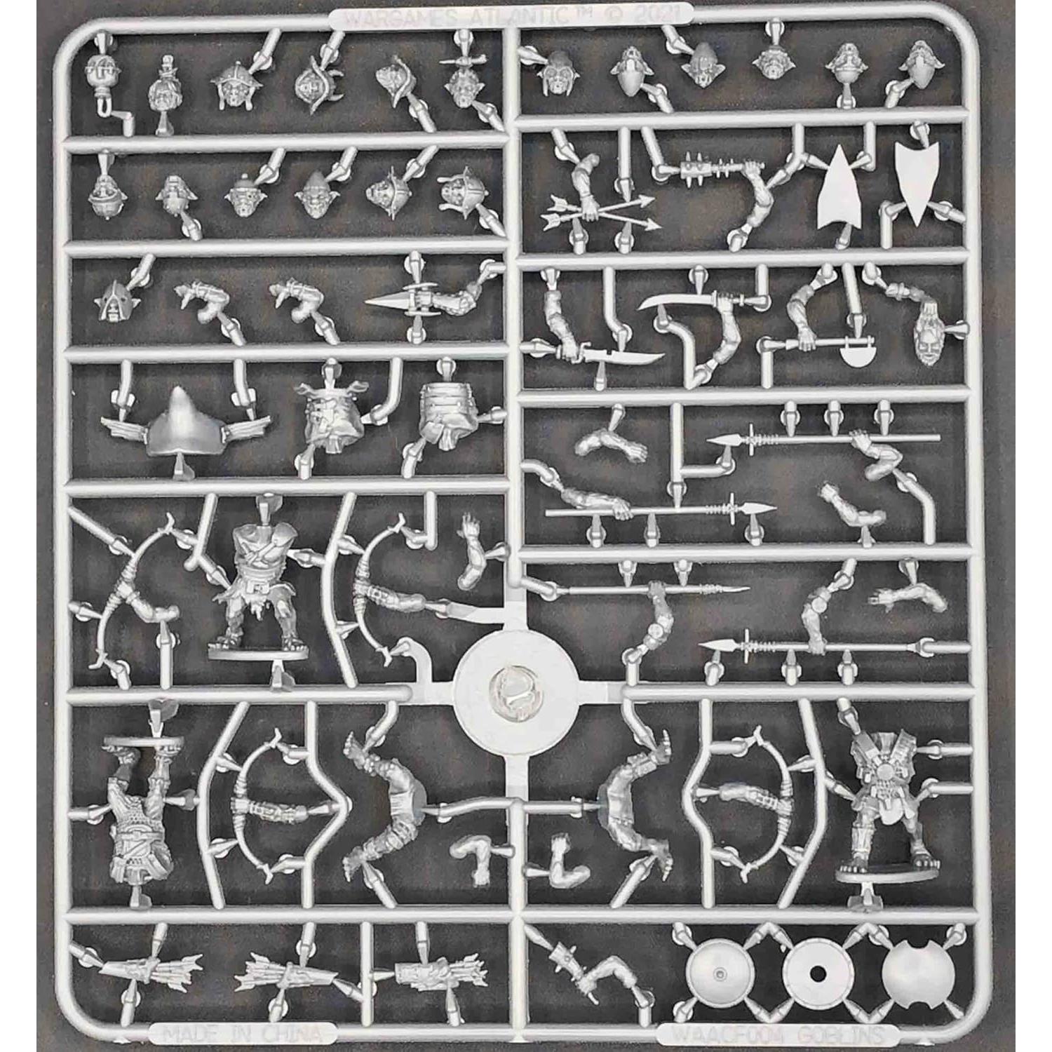 Banda de Guerreros Goblin Wargames Atlantic - 30 Figuras 28mm