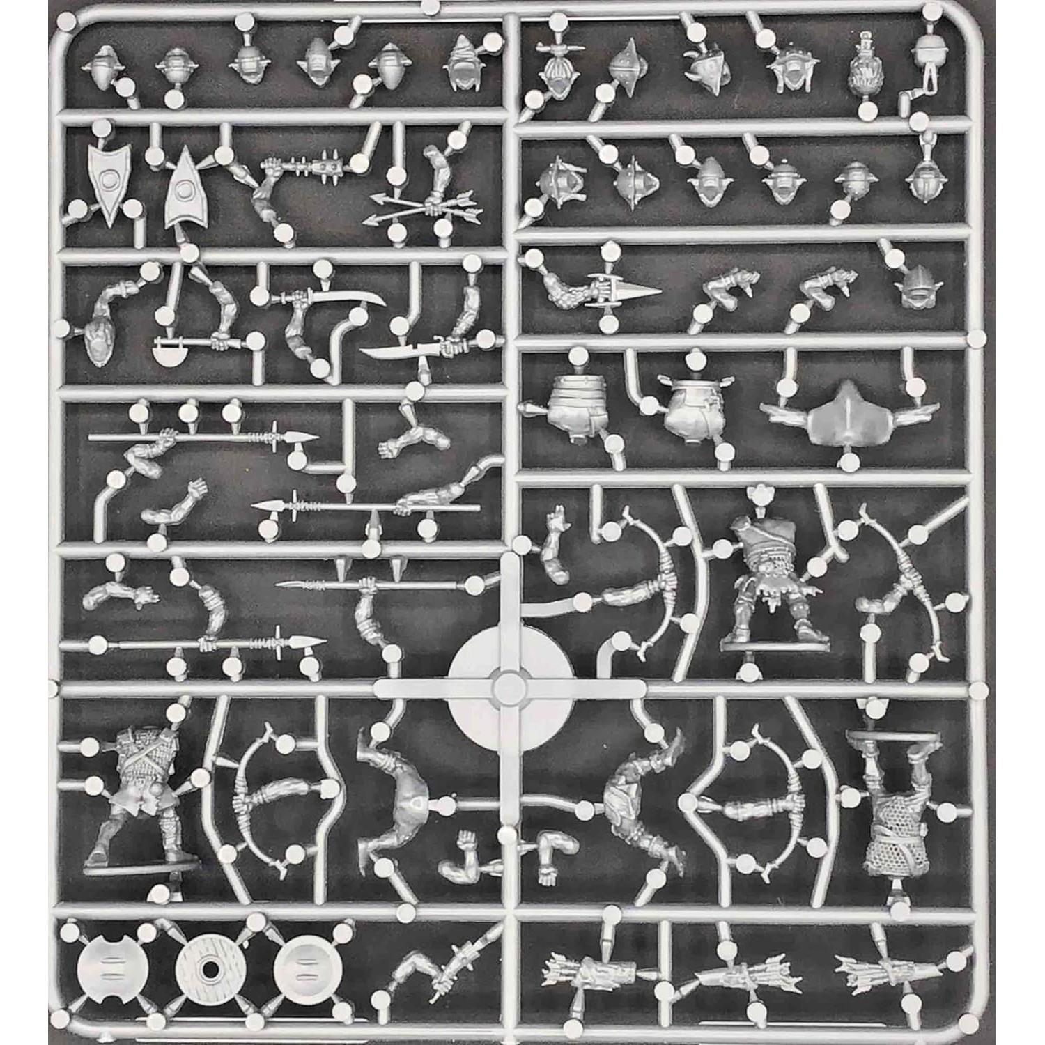 Banda de Guerreros Goblin Wargames Atlantic - 30 Figuras 28mm