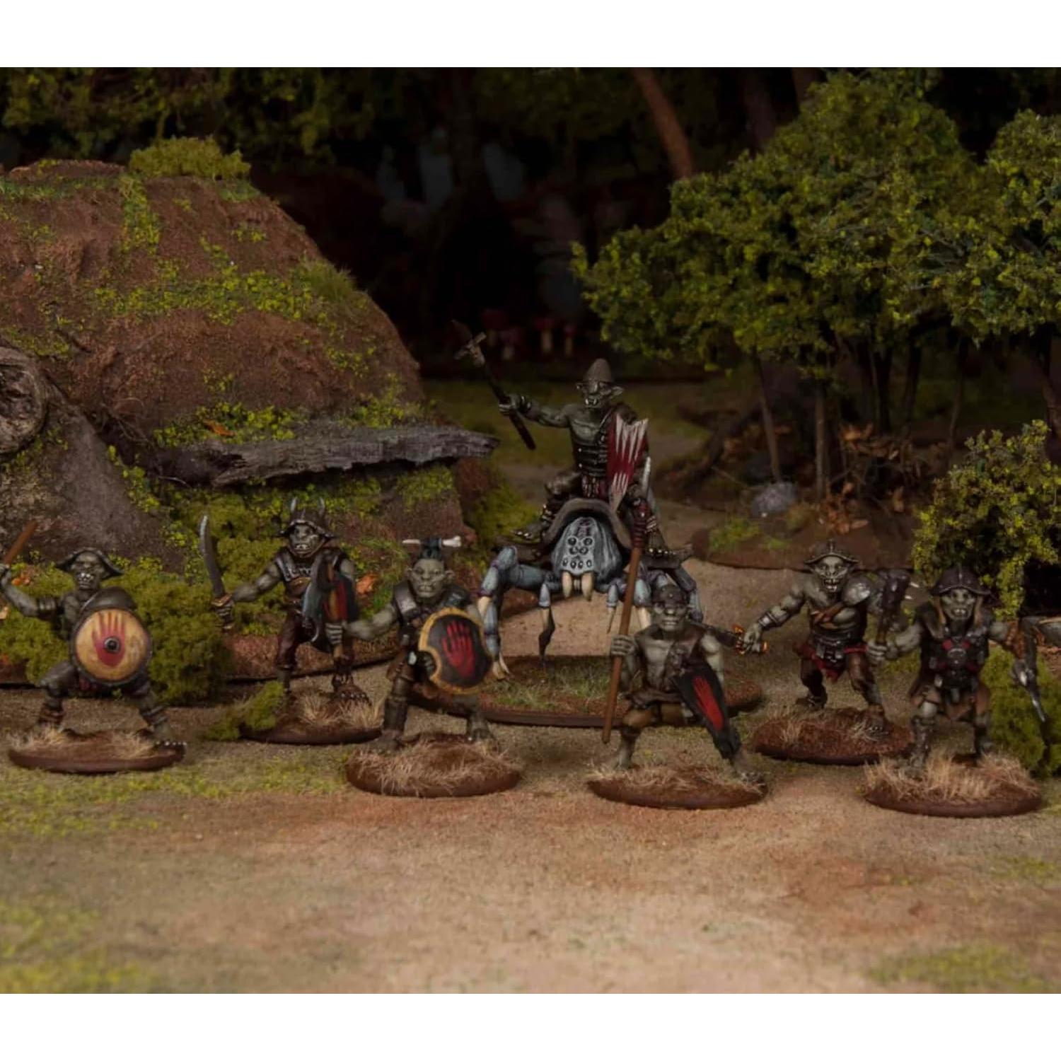 Banda de Guerreros Goblin Wargames Atlantic - 30 Figuras 28mm