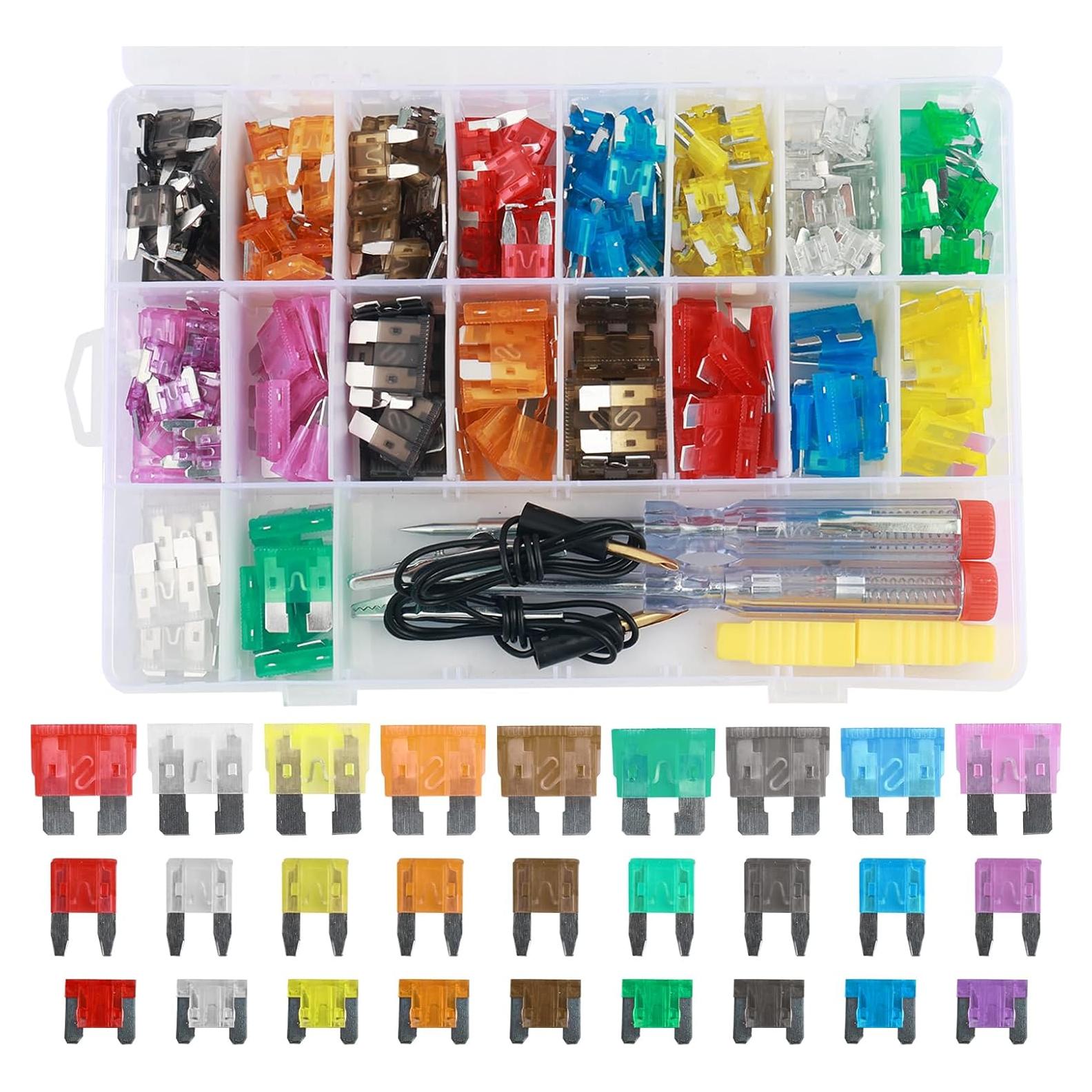 Kit de Fusibles Automotrices YGDMD 306PCS con Probador