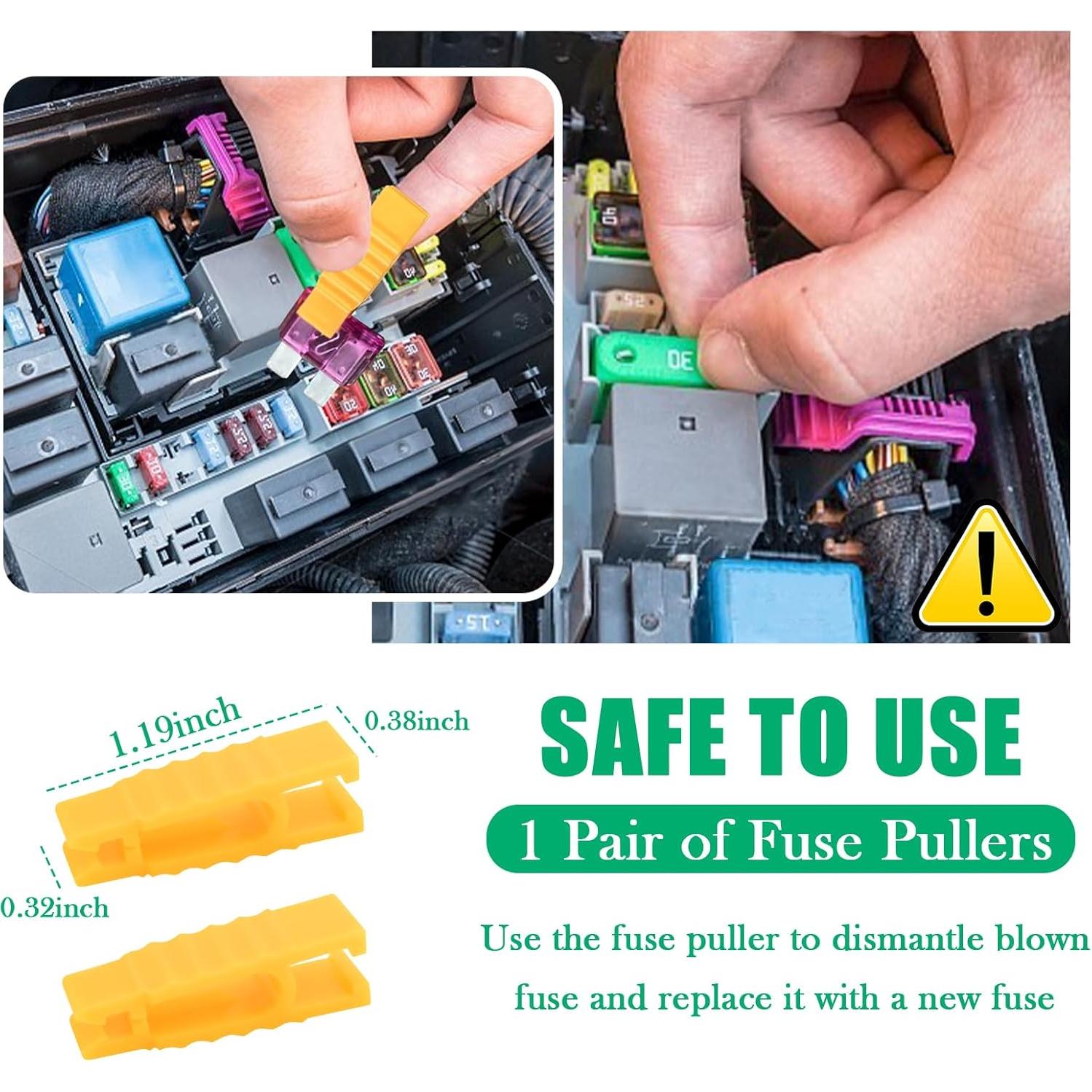 Kit de Fusibles Automotrices YGDMD 306PCS con Probador