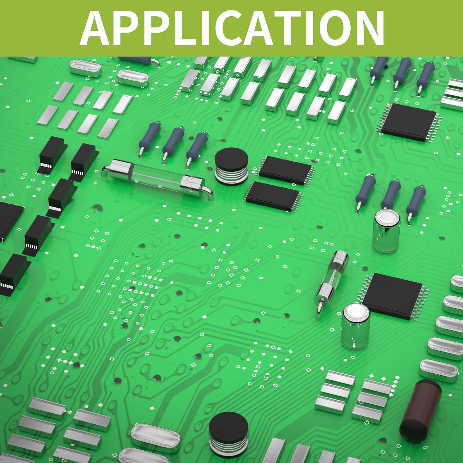 Kit de Fusibles de Vidrio Rápido Estallido 360 Piezas 250V