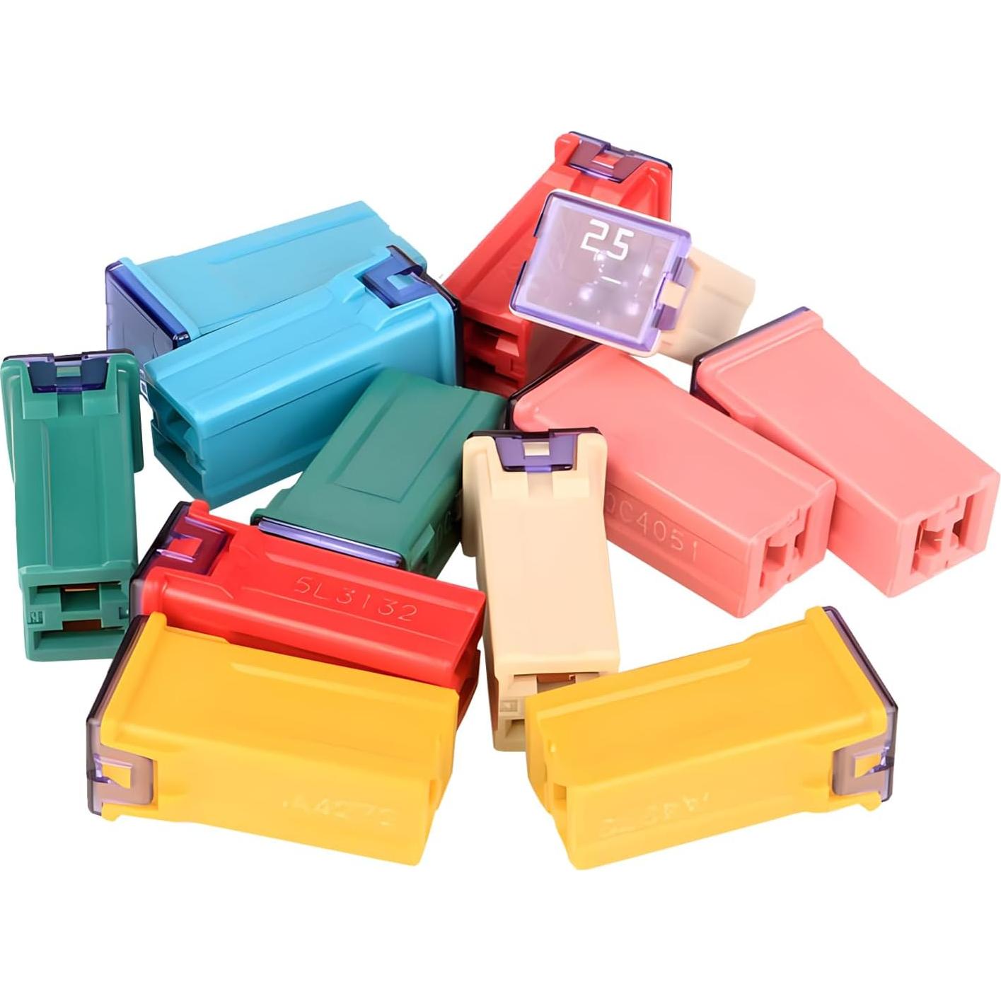 Kit de Fusibles Jcase 6 Pcs Getfay 20A-60A Multicolor