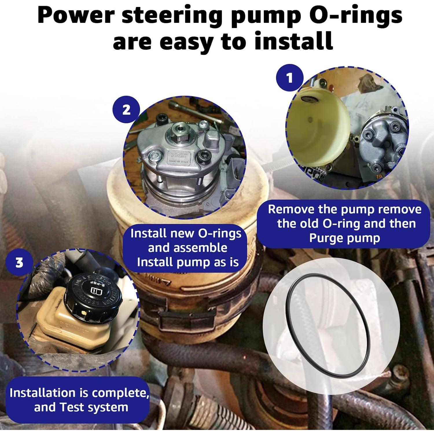 Kit de Reparación O-Ring Bomba Direccion Asistida Aomitop Nissan