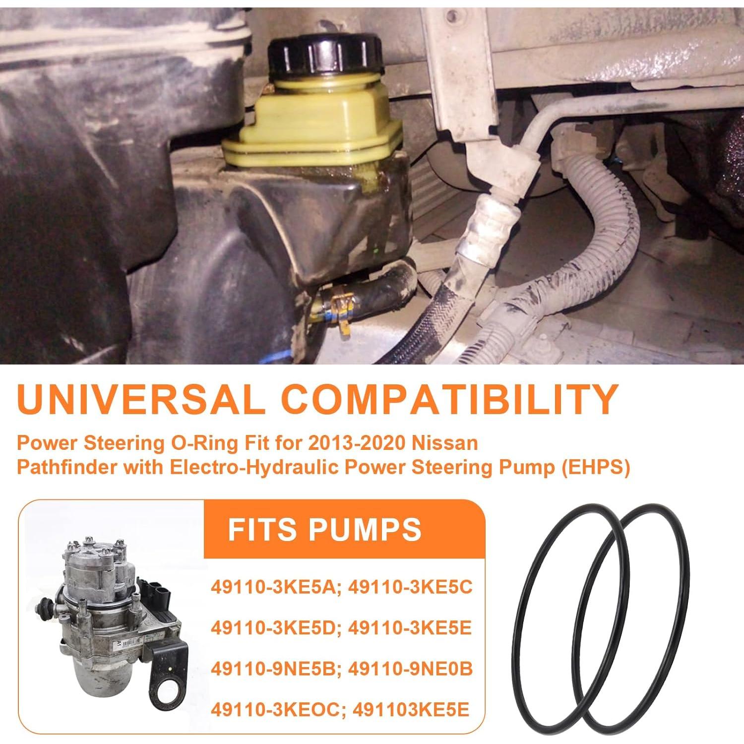 Kit de O-Ring para bomba de dirección asistida Nissan Pathfinder 2013-2020