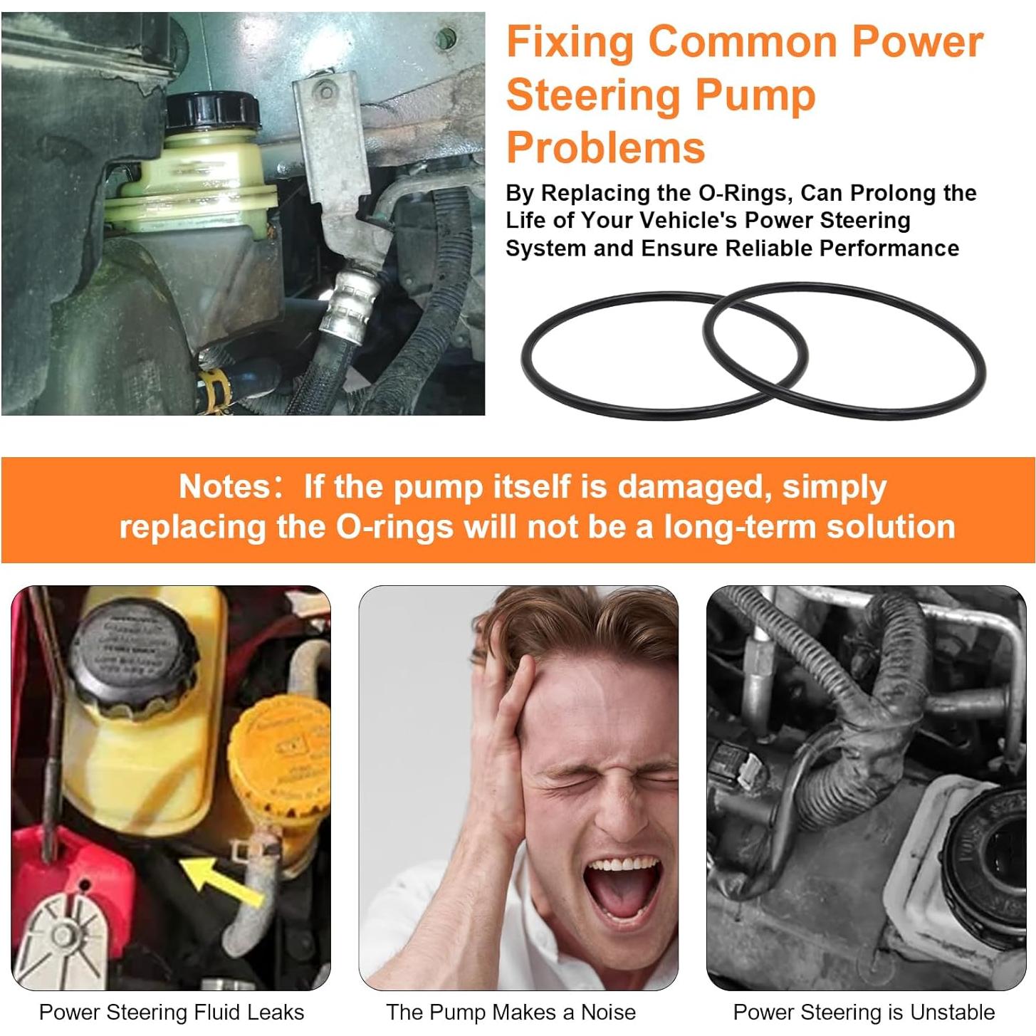 Kit de O-Ring para bomba de dirección asistida Nissan Pathfinder 2013-2020