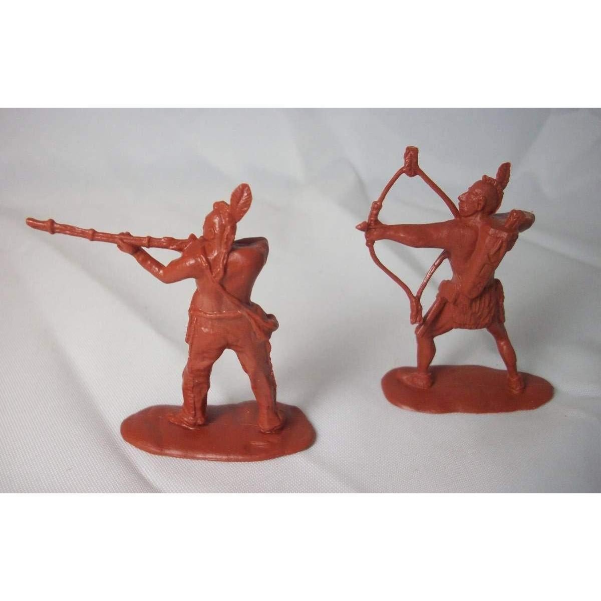 Soldados de Juguete Clásicos Indios Mohawk 54mm 12 Figuras
