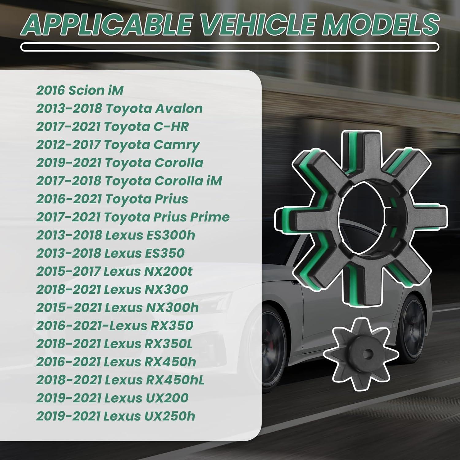 Kit de Bujes de Acoplamiento de Dirección Asistida TNJPSEK 5 Piezas