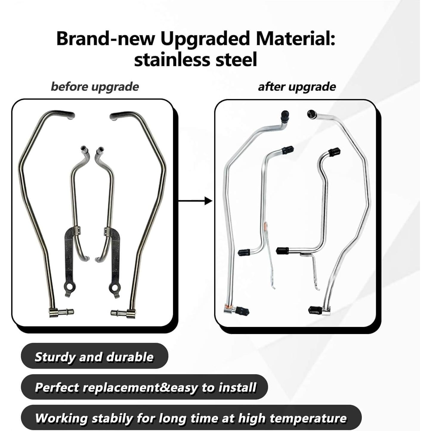 Kit de Línea de Refrigerante Turbo ZAIGANMA 926-186/187 para Ford