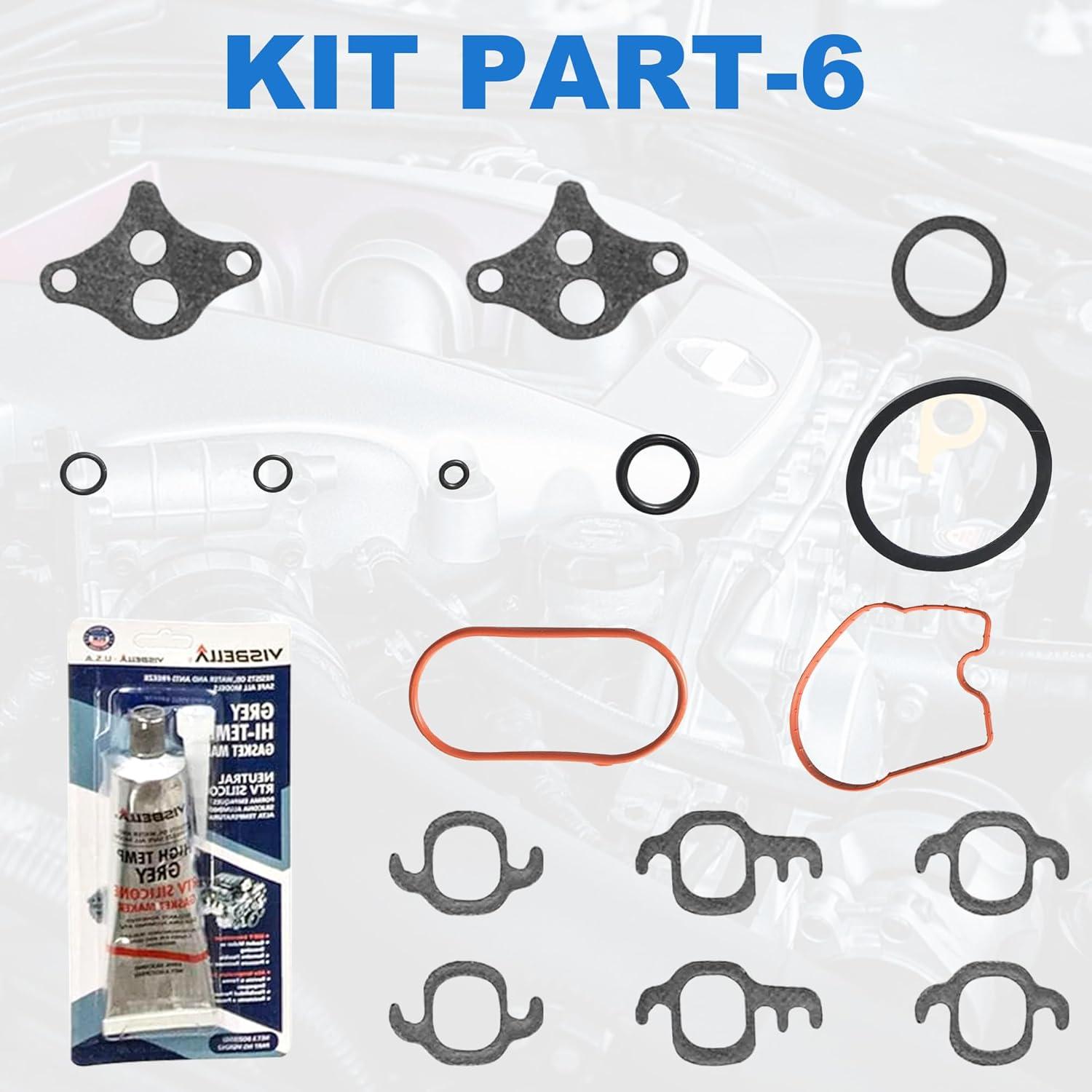 Juego de Junta de Culata Tyrigion para Chevy y GMC V6 4.3L