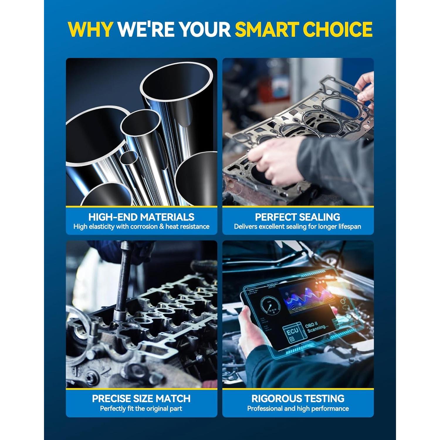 Juego de Junta de Culata PHILTOP HS9790PT-15 para F150/Expedition