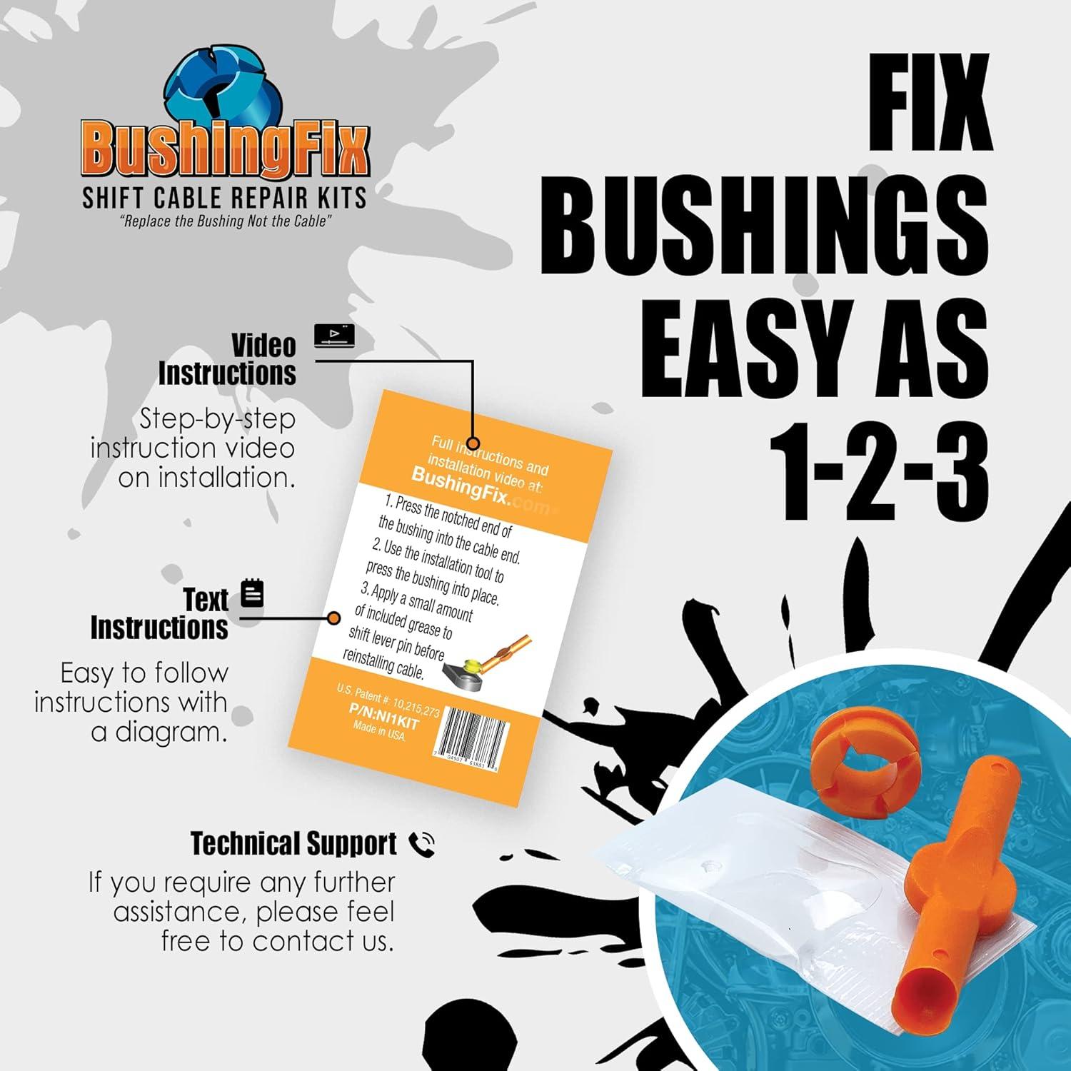 Kit de Reparación de Bushings BushingFix NI1KIT para Nissan e Infiniti