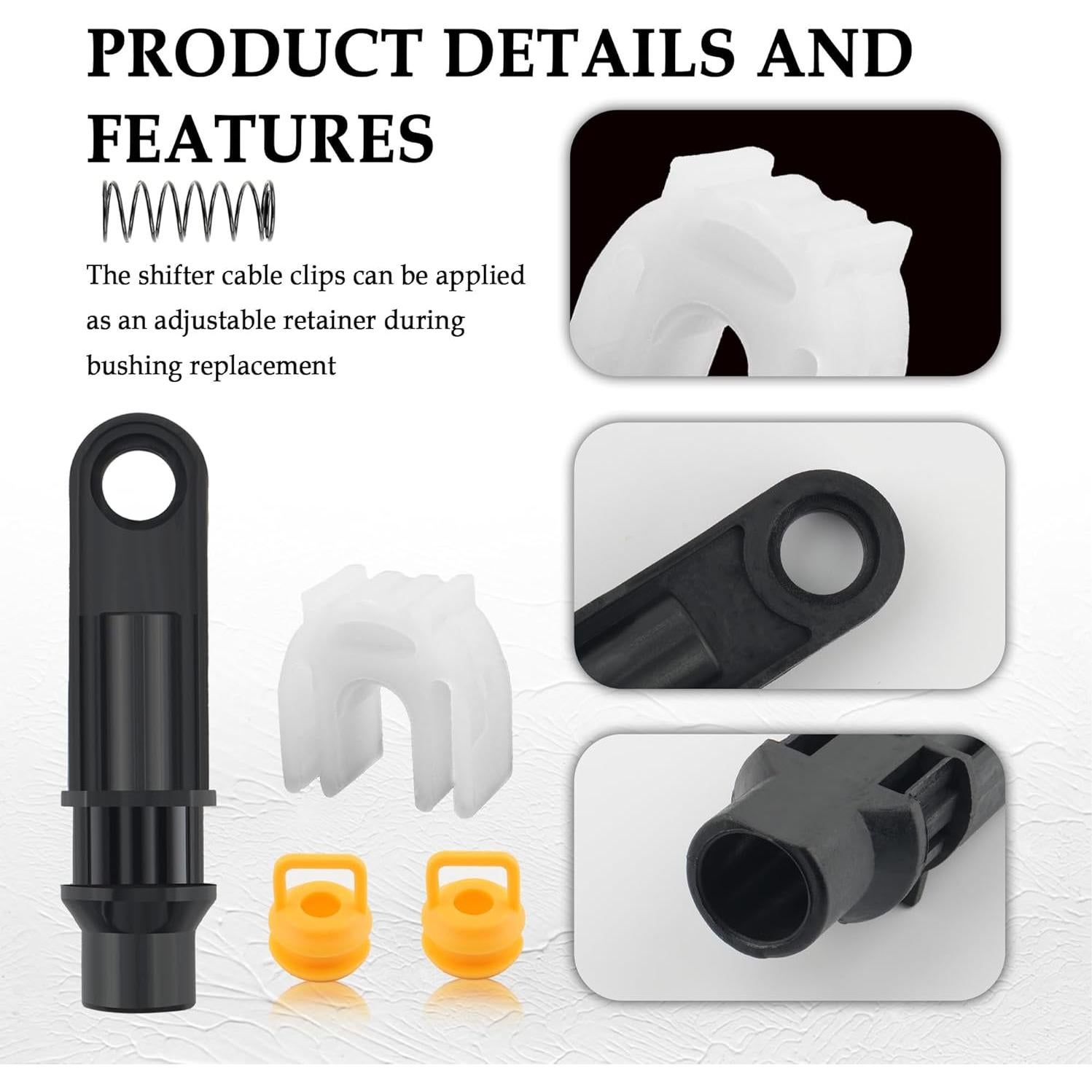 Kit de Reparación Casquillos Cable Cambio KIFIDAN 9g Nylon