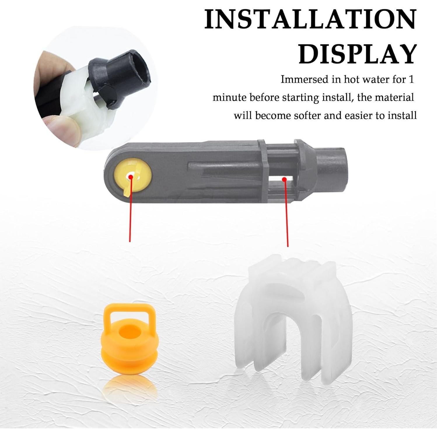 Kit de Reparación Casquillos Cable Cambio KIFIDAN 9g Nylon