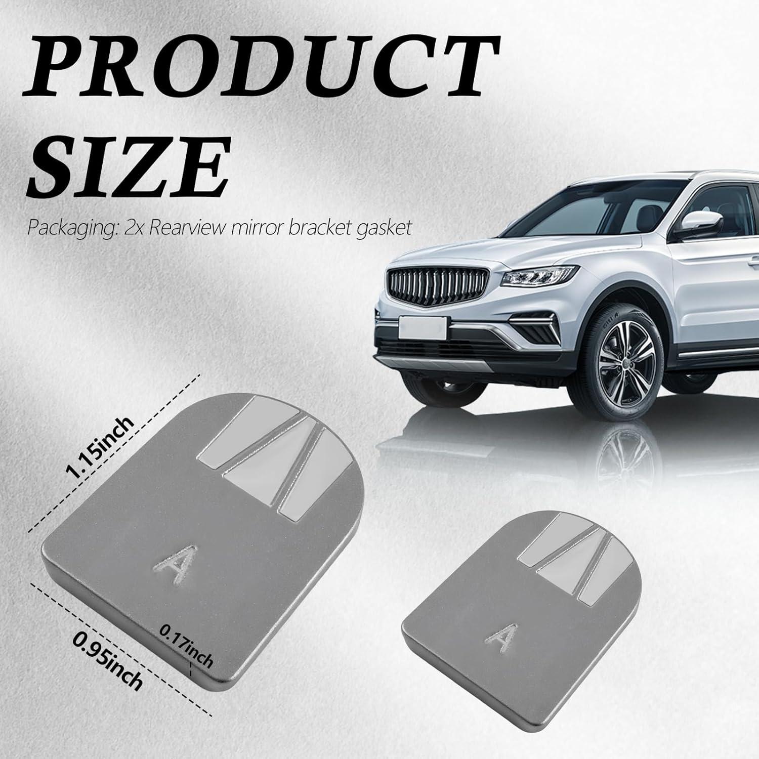 Soporte de Espejo Retrovisor Trasero YGDMD 2PCS Aluminio