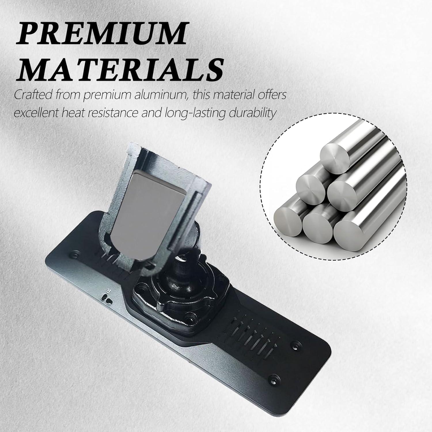 Soporte de Espejo Retrovisor Trasero YGDMD 2PCS Aluminio