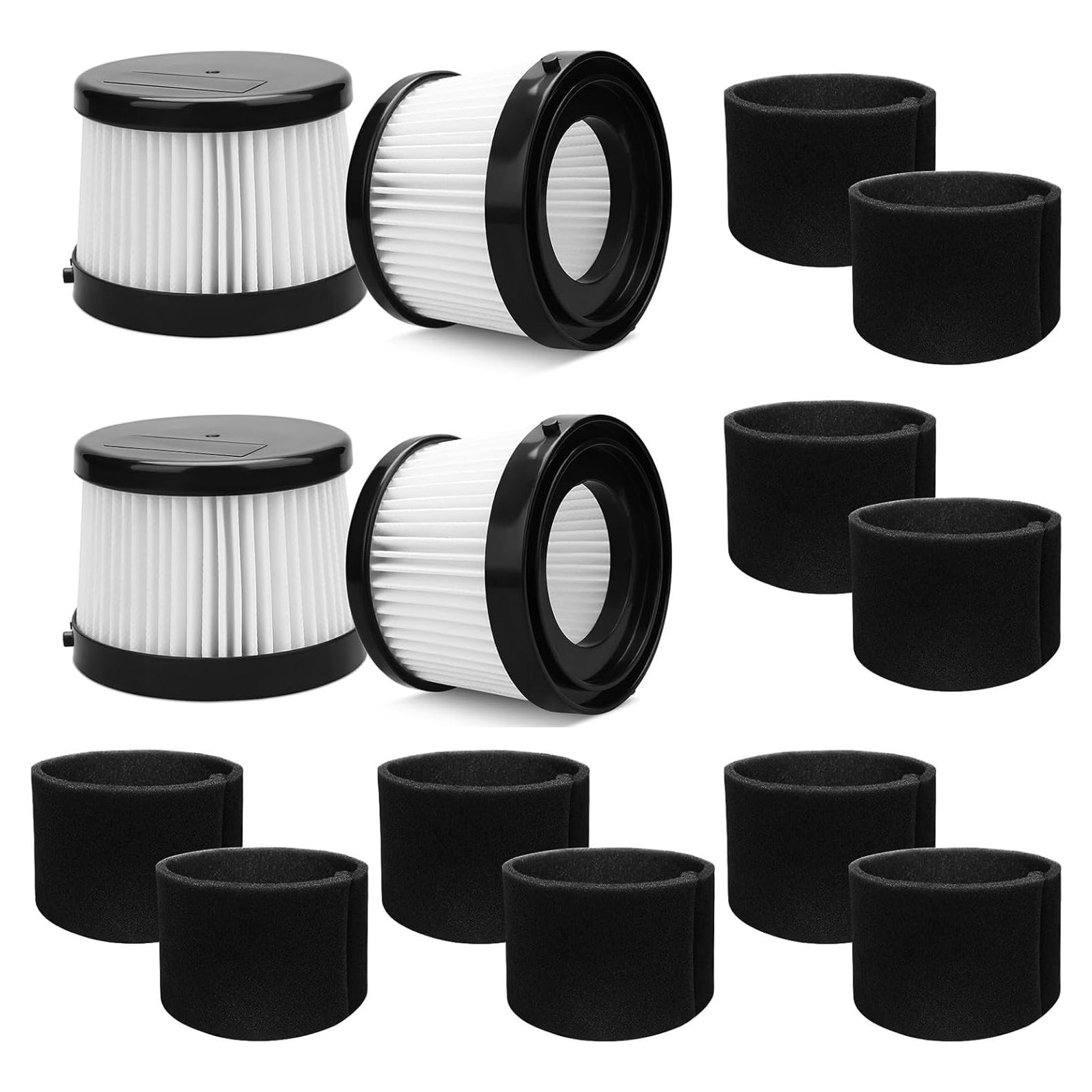 4 Filtros HEPA Reemplazo PAYUDAL DCV501HB para Aspiradora DEWALT 20V