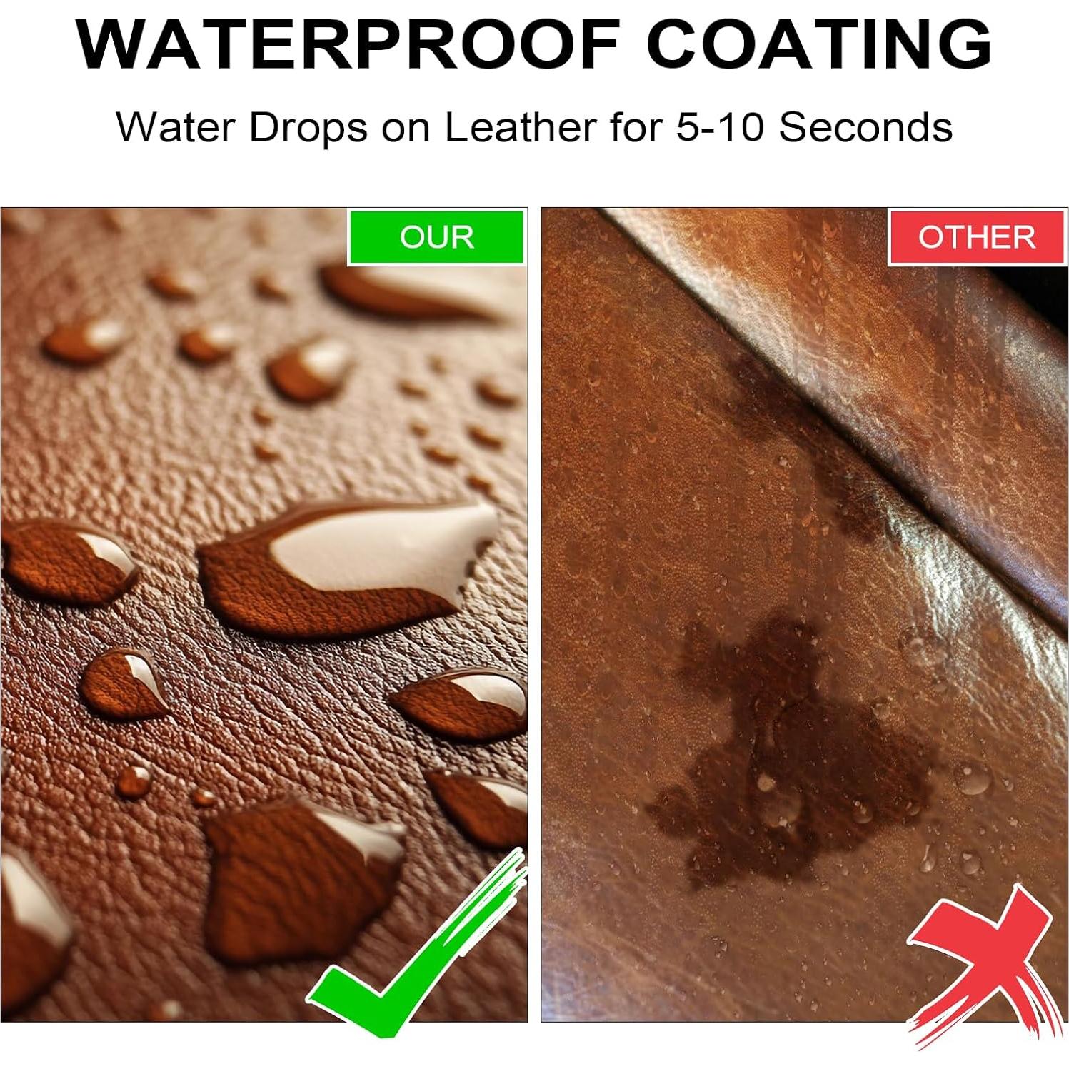 Bálsamo de Recoloración de Cuero SHABEIBEI 340g Marrón Medio