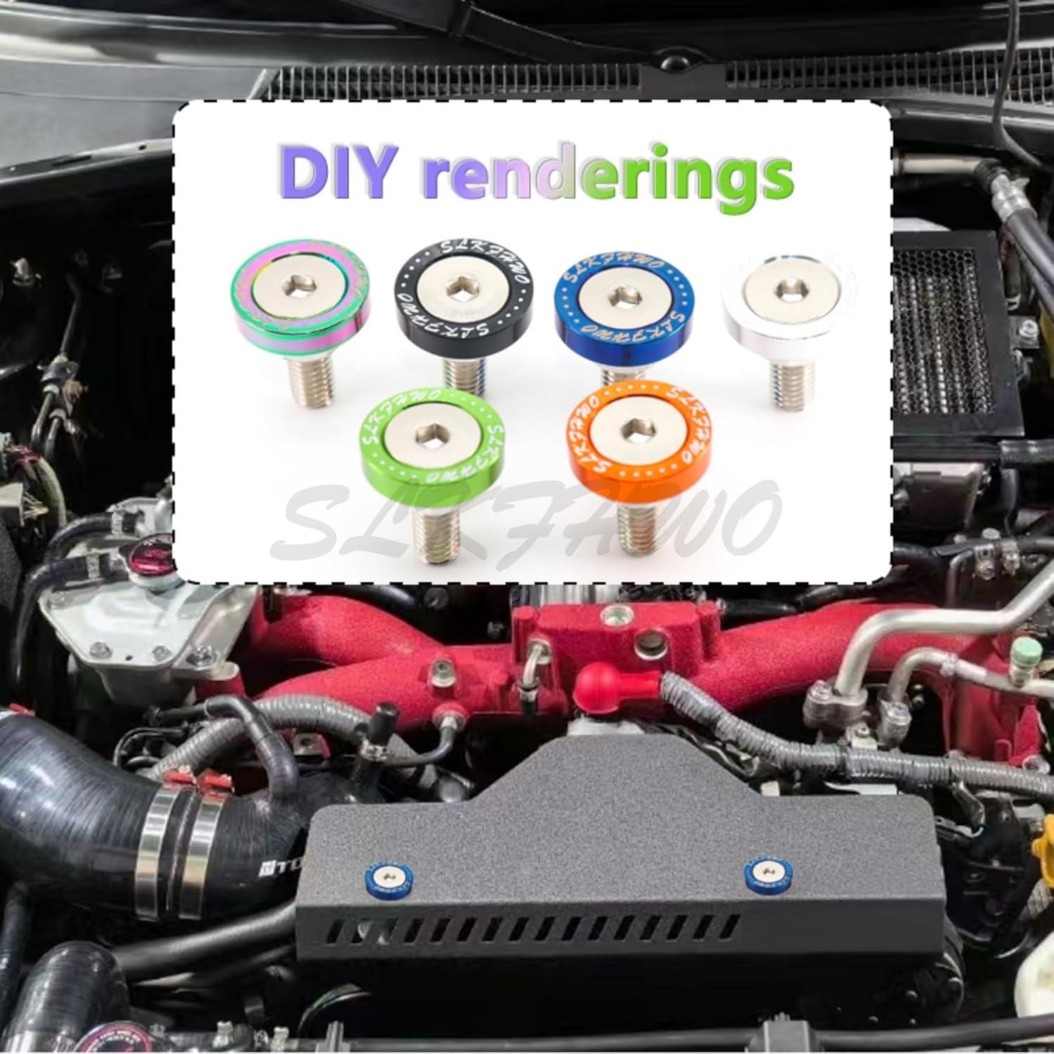 Arandelas de Aluminio 6063-T6 SLKFHWO 20 Piezas Verde CNC