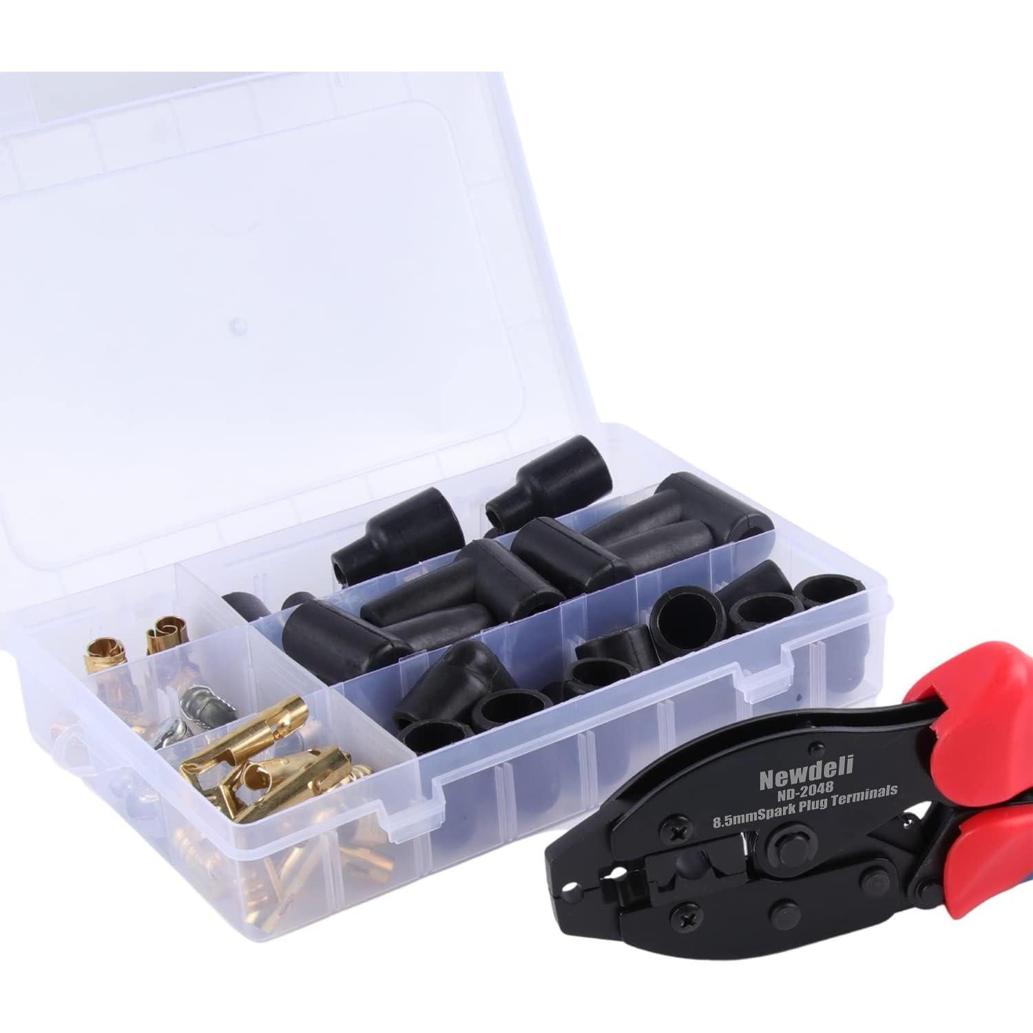 Juego de Crimpadora de Cables de Bujía Newdeli 25 Piezas