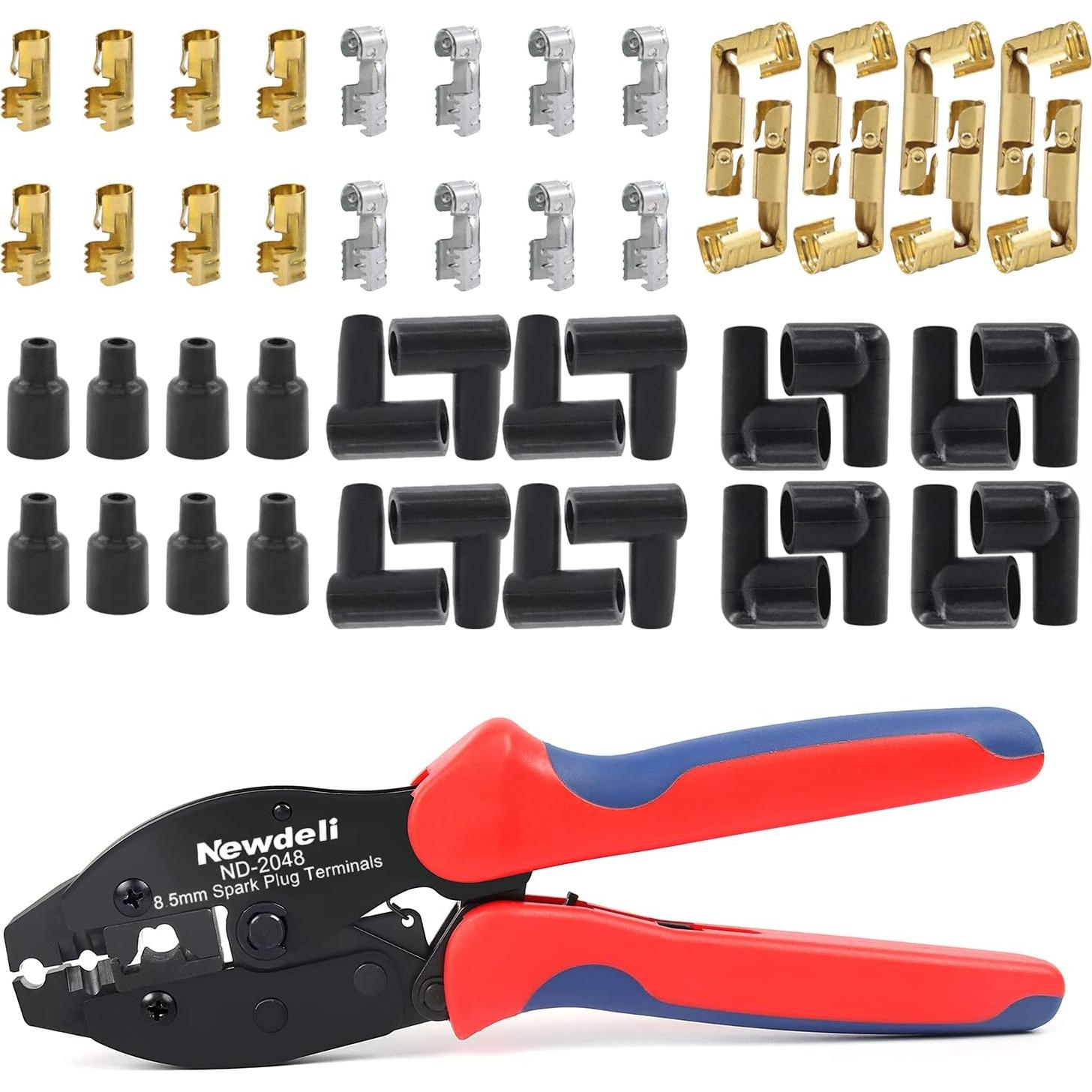 Juego de Crimpadora de Cables de Bujía Newdeli 25 Piezas
