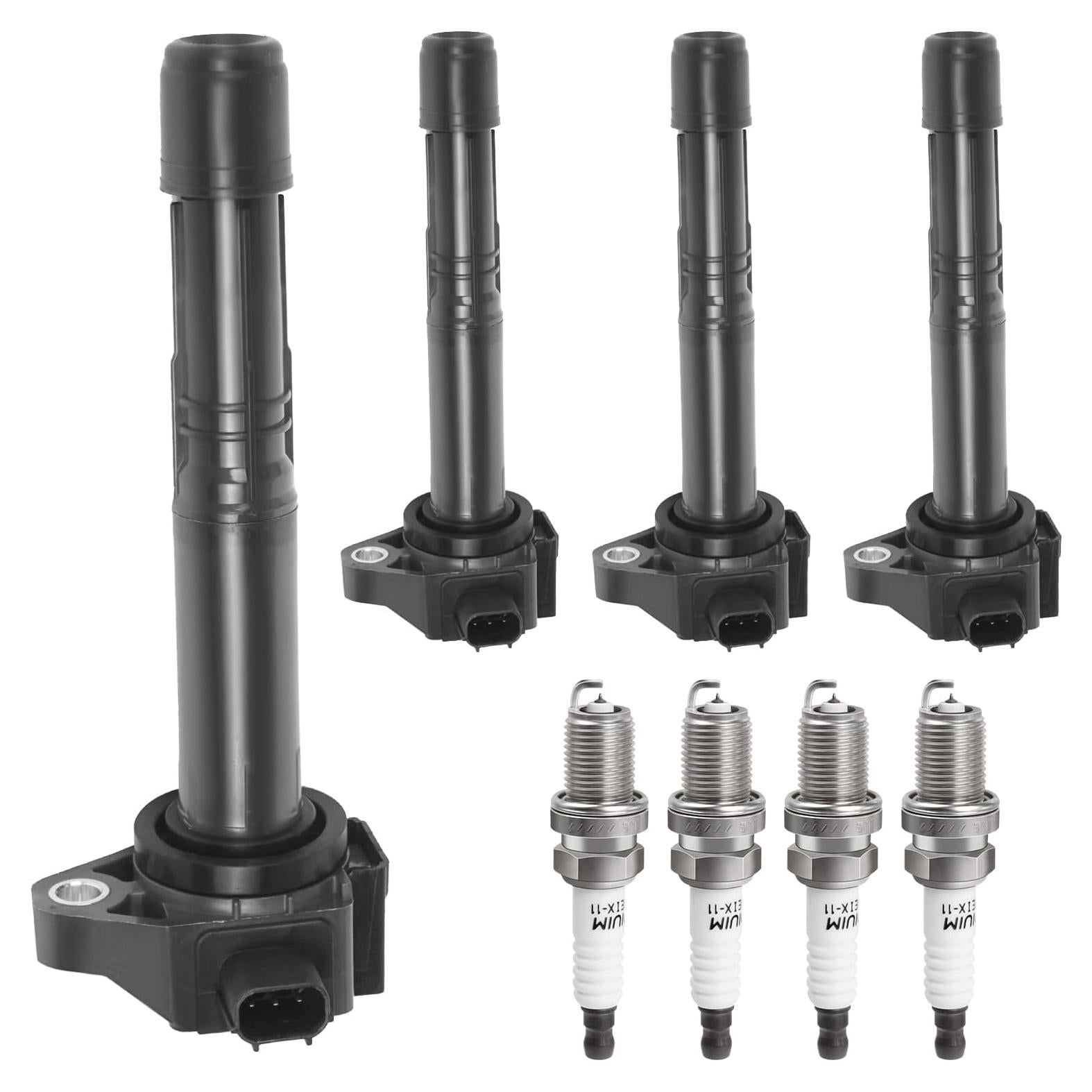 Kit de Bobinas de Encendido y Bujías NPAUTO UF712 para Honda y Acura