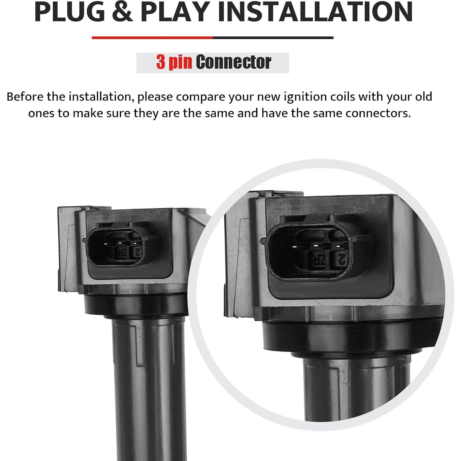 Kit de Bobinas de Encendido y Bujías NPAUTO UF712 para Honda y Acura