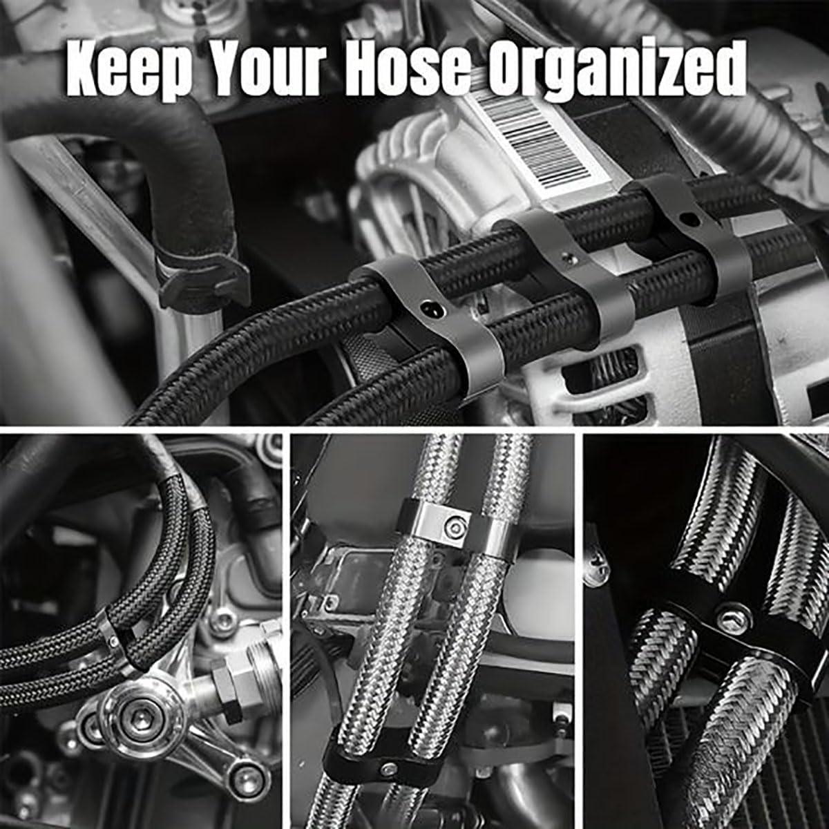 Juego de Separadores de Cables de Bujía WXZOS 12 Piezas