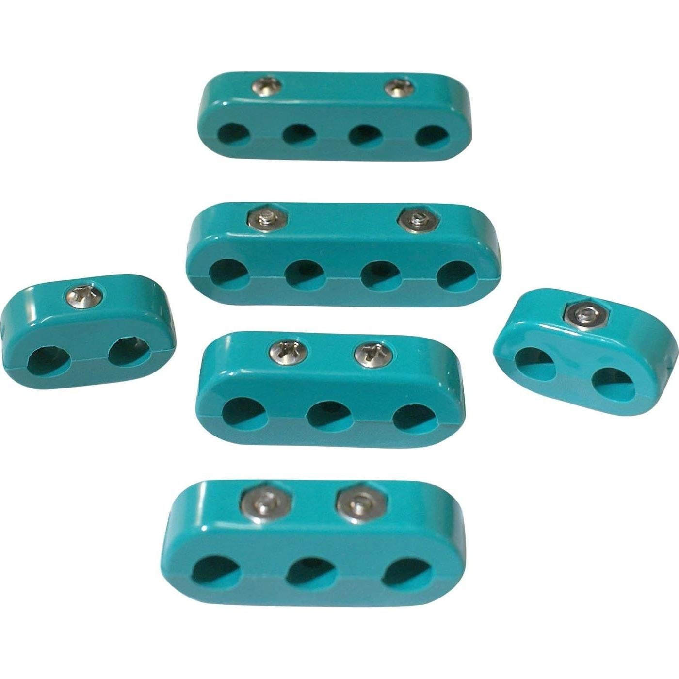 Kit de terminales y botas de bujía Taylor Cable 46057, negro