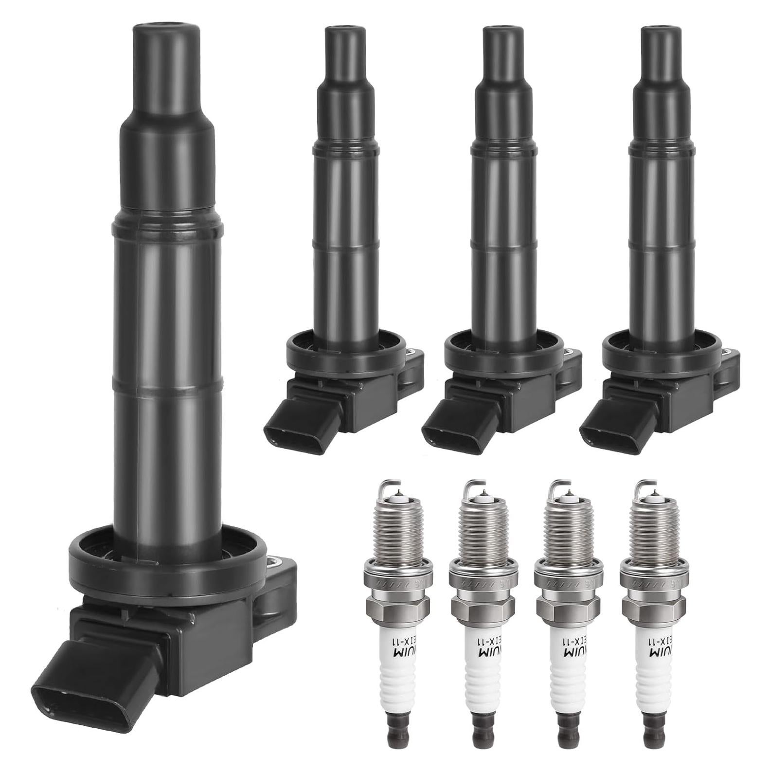 Juego de 4 Bobinas de Encendido y Bujías NPAUTO UF-333