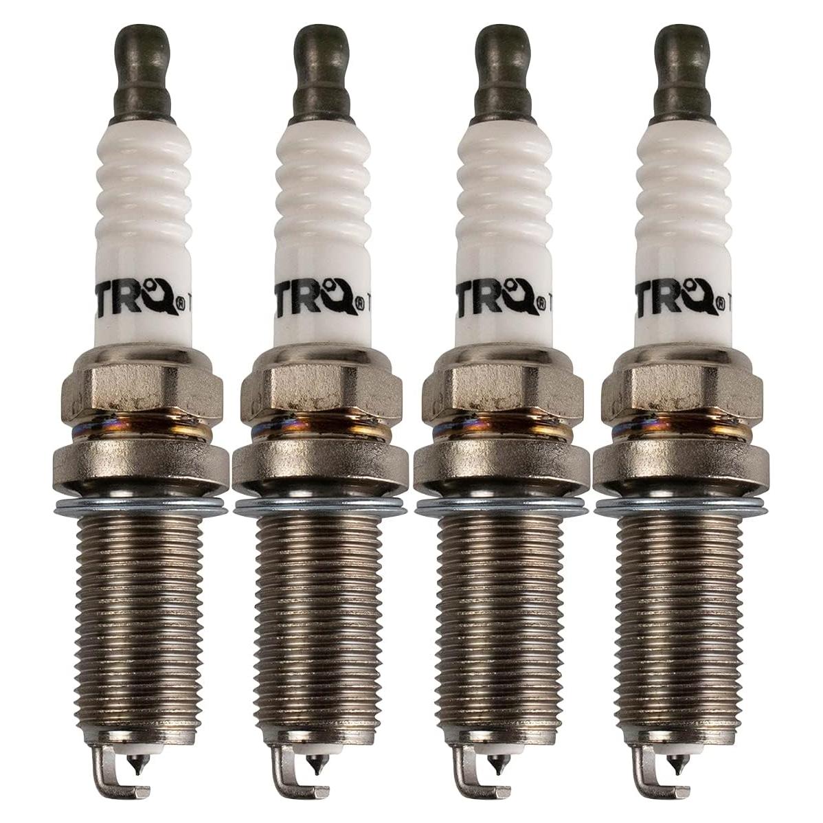 Juego de Bujías TRQ para Varios Modelos de Autos - 4 Piezas