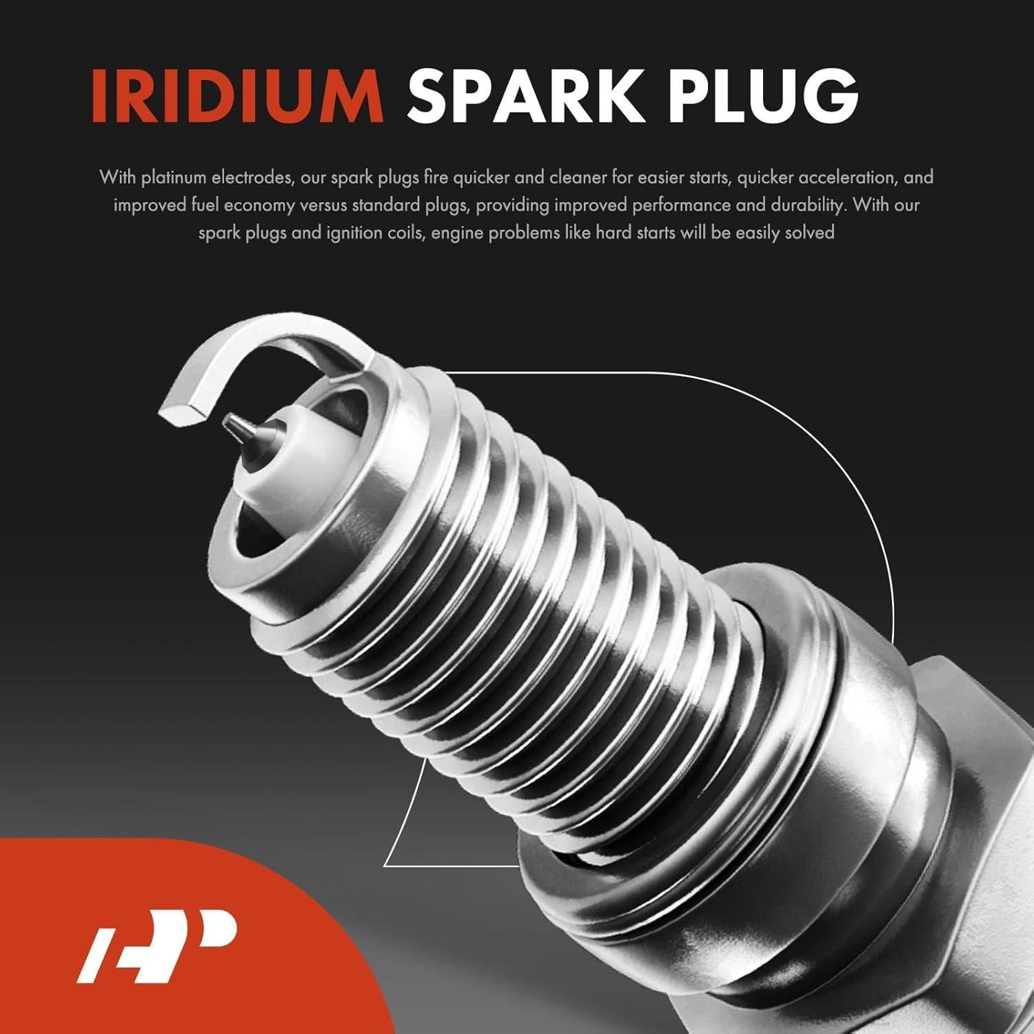 Conjunto A-Premium 6 Bobinas de Encendido y Bujías Iridio