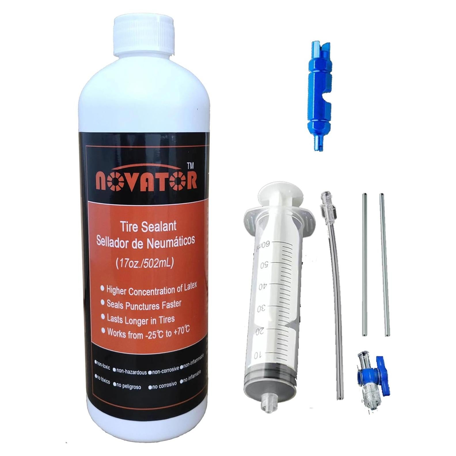 Sellador de Neumáticos NOVATOR 85g para Bicicletas Tubeless