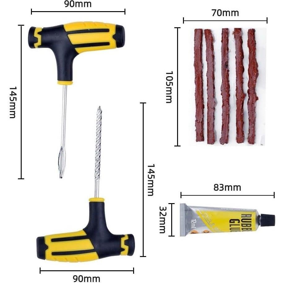Kit de Reparación de Neumáticos LA PARTE PERFECTA - 65 Piezas