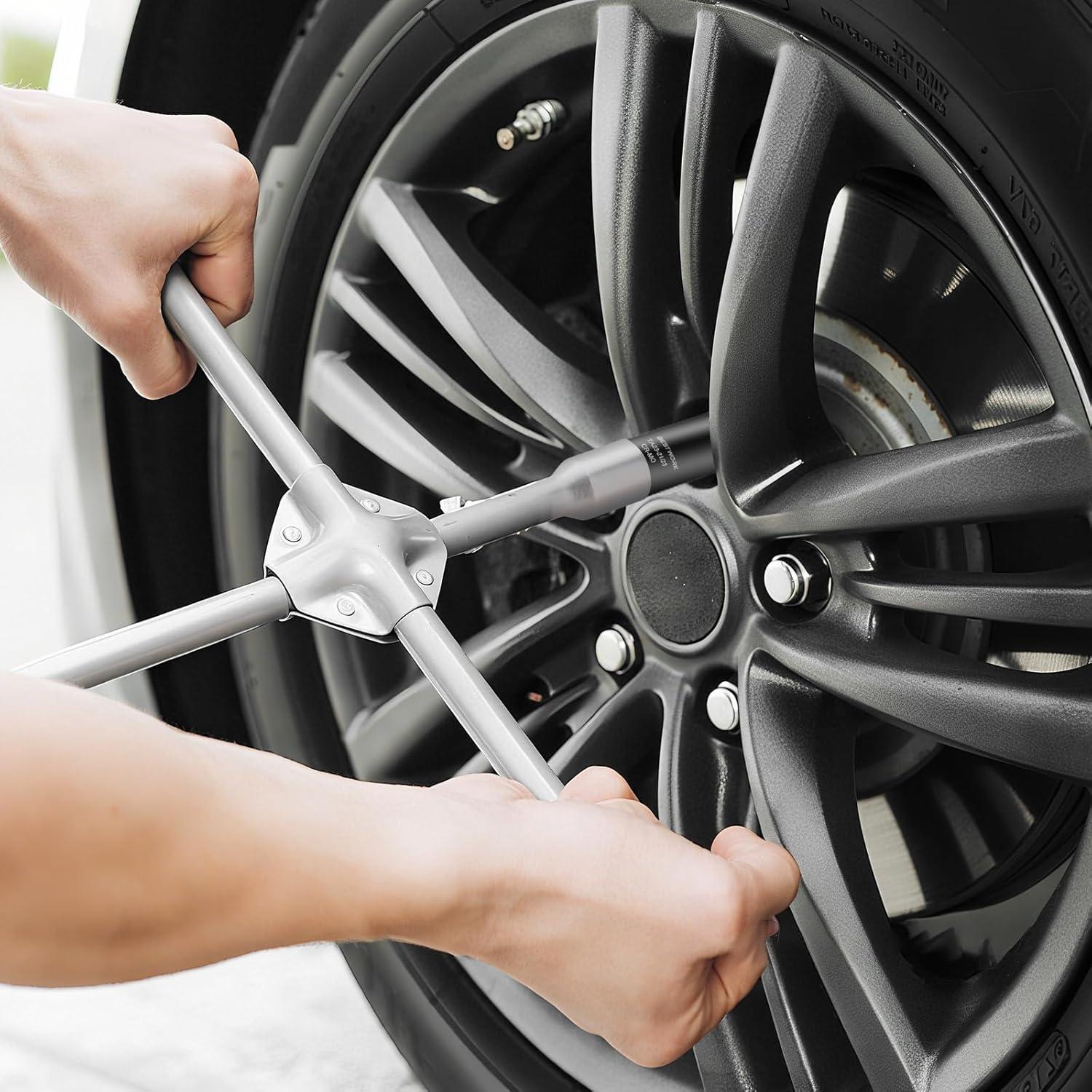 Juego de Llave para Tuercas 10 Puntas BESTWORK 3 Piezas Acero CR-MO