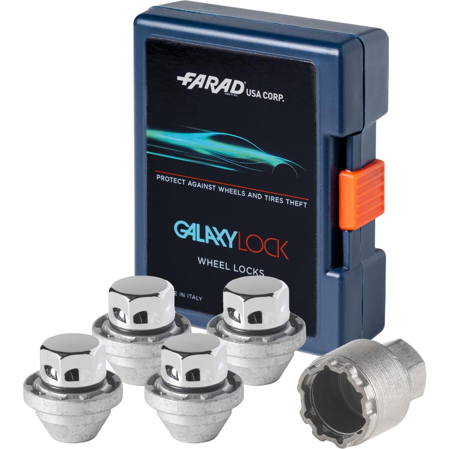 Kit de Bloqueo de Tuercas de Rueda GalaxyLock DCH7/M para Ford F-150