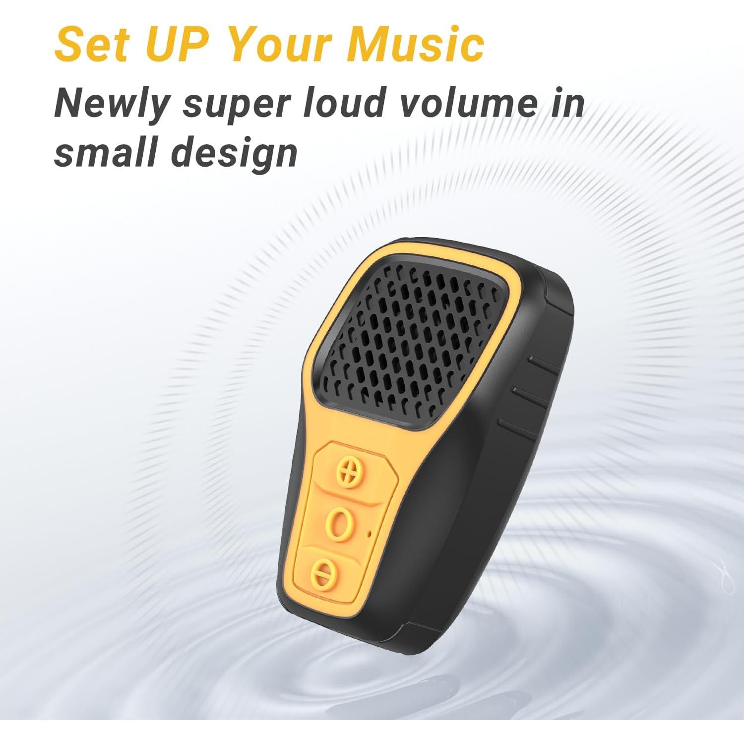 Altavoz Bluetooth INGA MZ628 Portátil Impermeable Amarillo