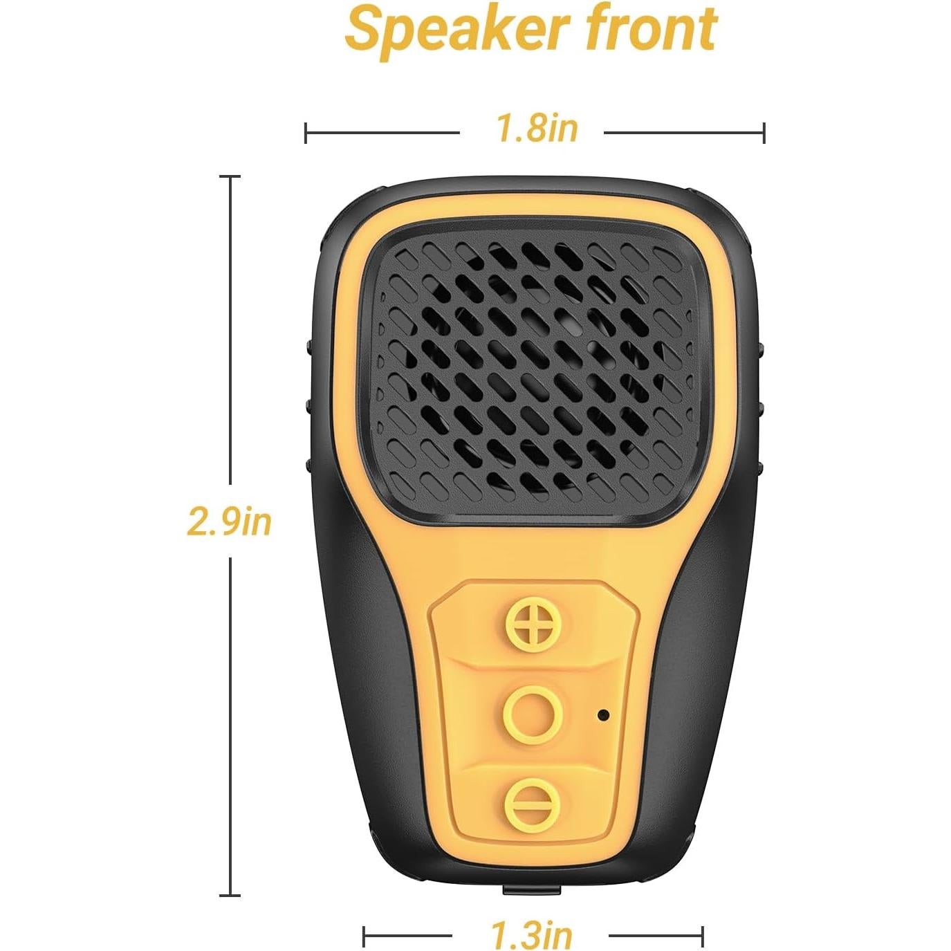 Altavoz Bluetooth INGA MZ628 Portátil Impermeable Amarillo