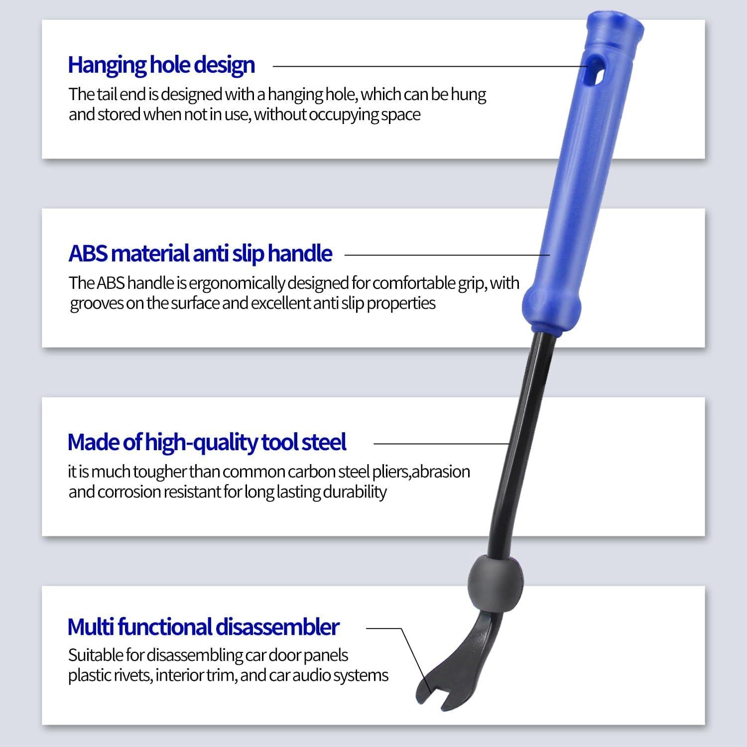 Juego de Herramientas de Remoción de Molduras Wetado 9 Piezas