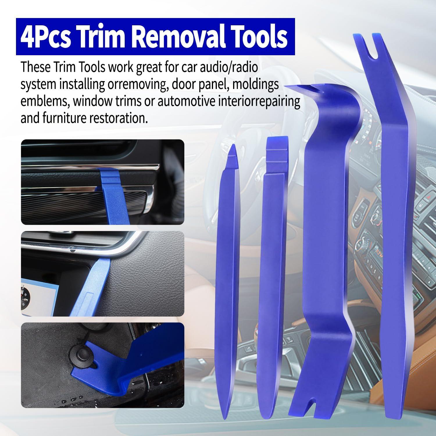 Juego de Herramientas de Remoción de Molduras Wetado 9 Piezas