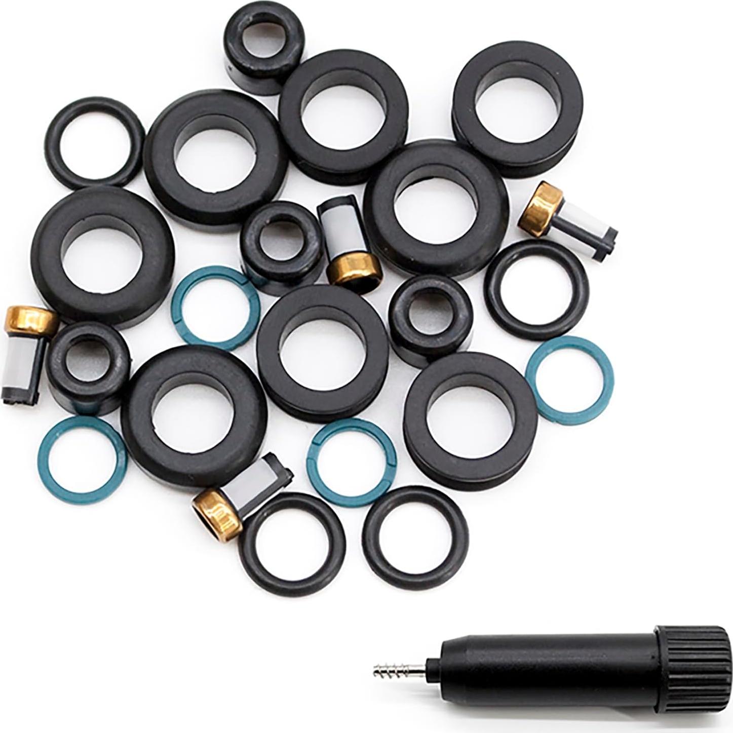 Juego de Sellos de Inyector de Combustible Adanz 4 Pcs