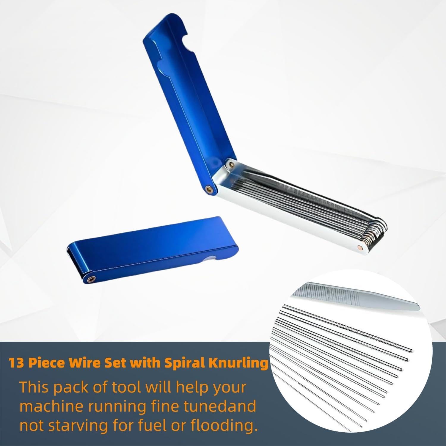 Juego de Herramientas de Limpieza de Carburadores Narcilors