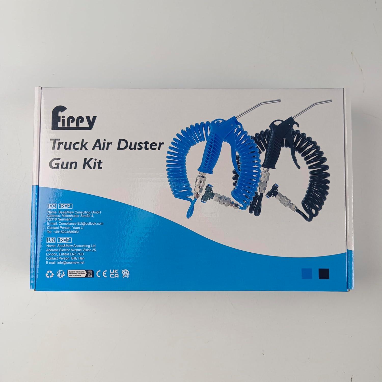 Kit de limpieza pistola de aire Fippy 5m para camiones